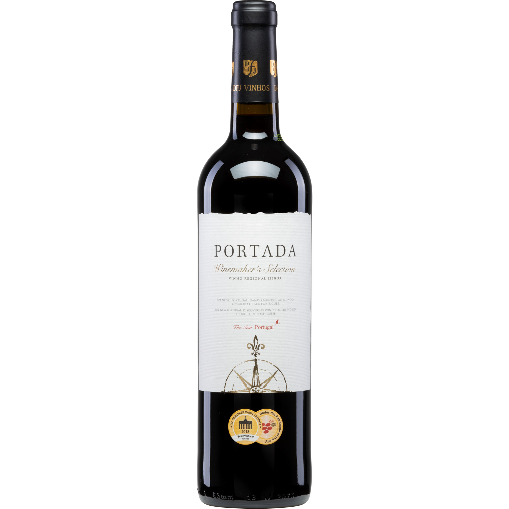 DFJ Vinhos Portada Winemaker´s Selection, Vinho Regional Lisboa, Lisboa, 2021, Rotwein