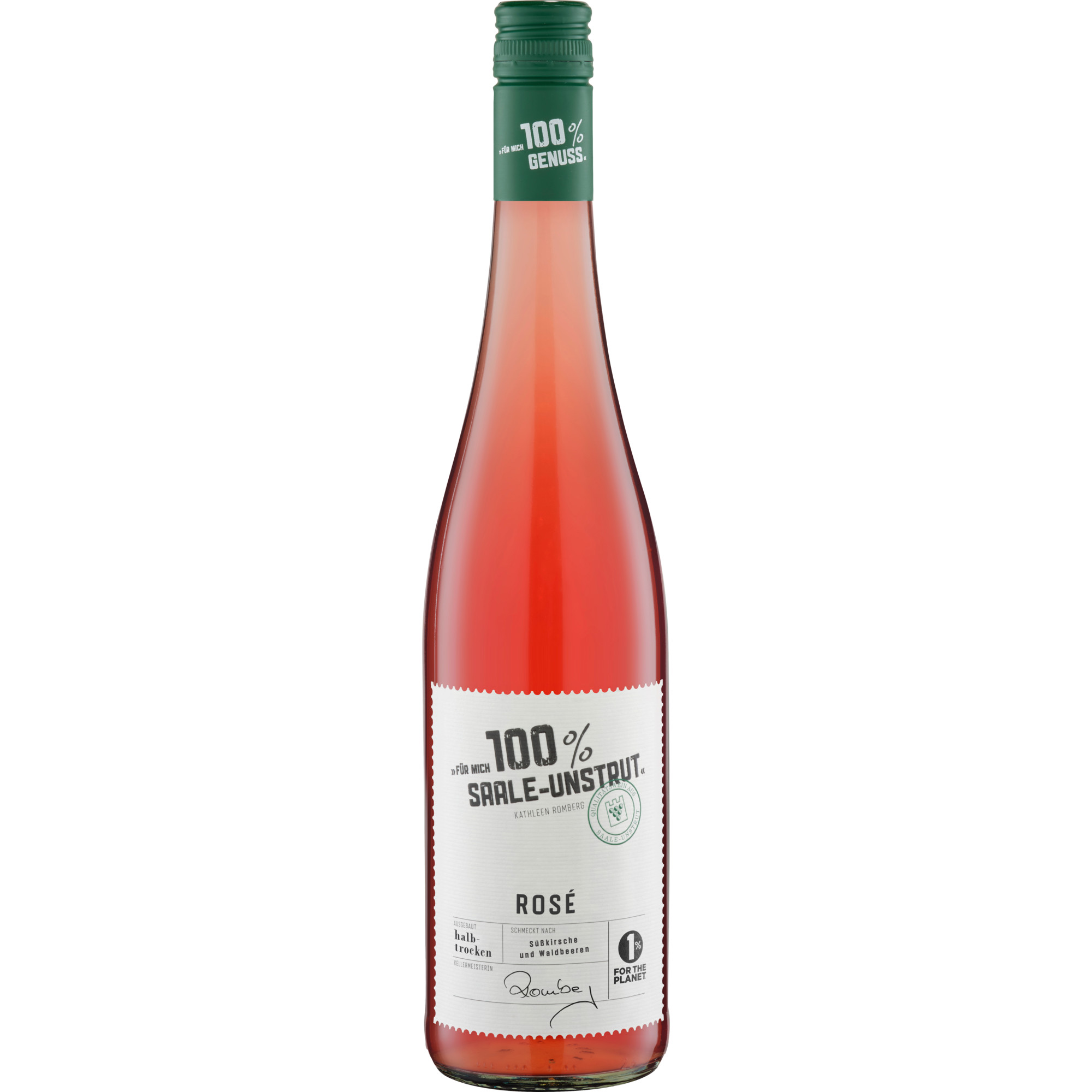 Für mich 100% Rosé, Halbtrocken, Saale-Unstrut, Saale-Unstrut, 2022, Roséwein