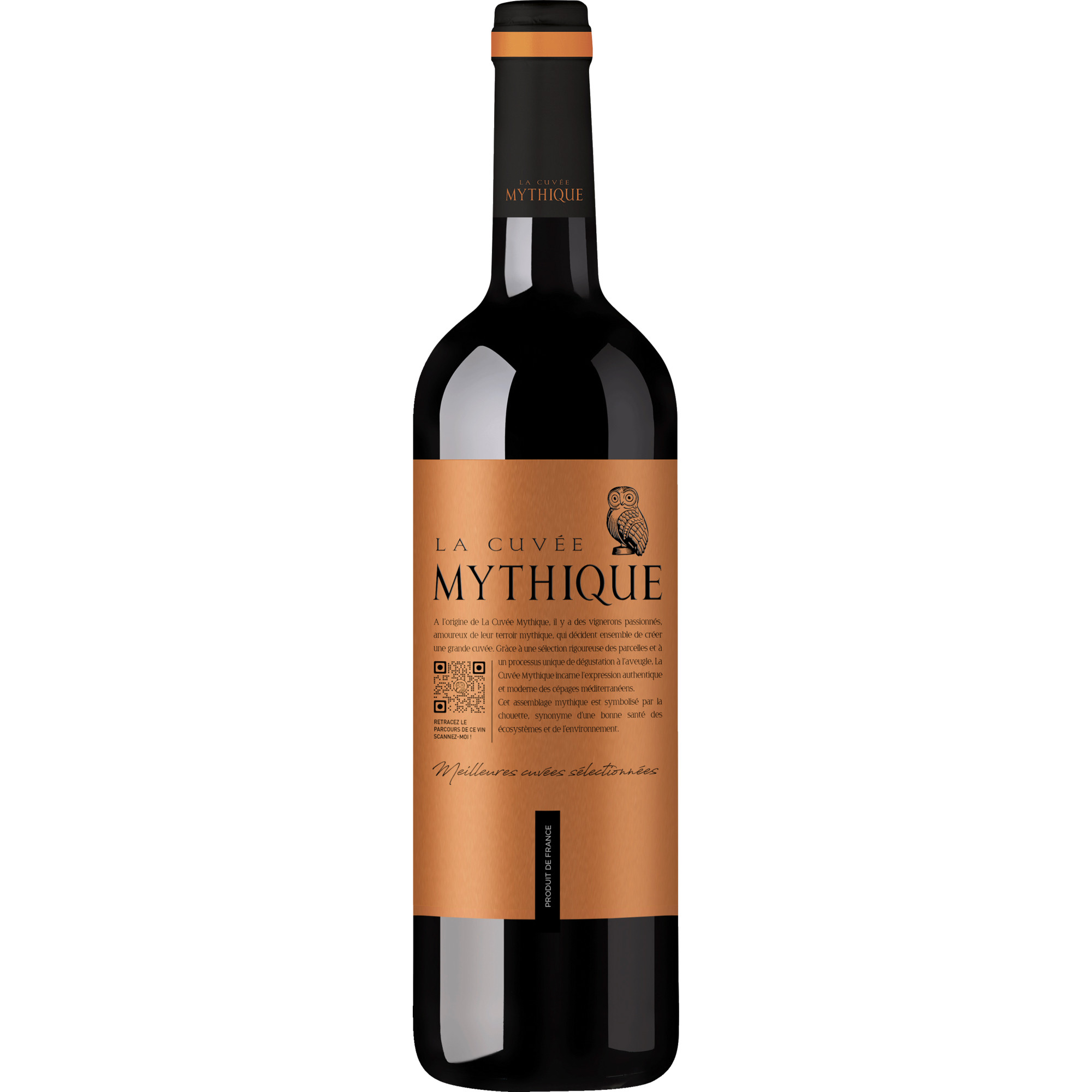 La Cuvée Mythique Rouge, Pays d' Oc, Languedoc-Roussillon, 2022, Rotwein