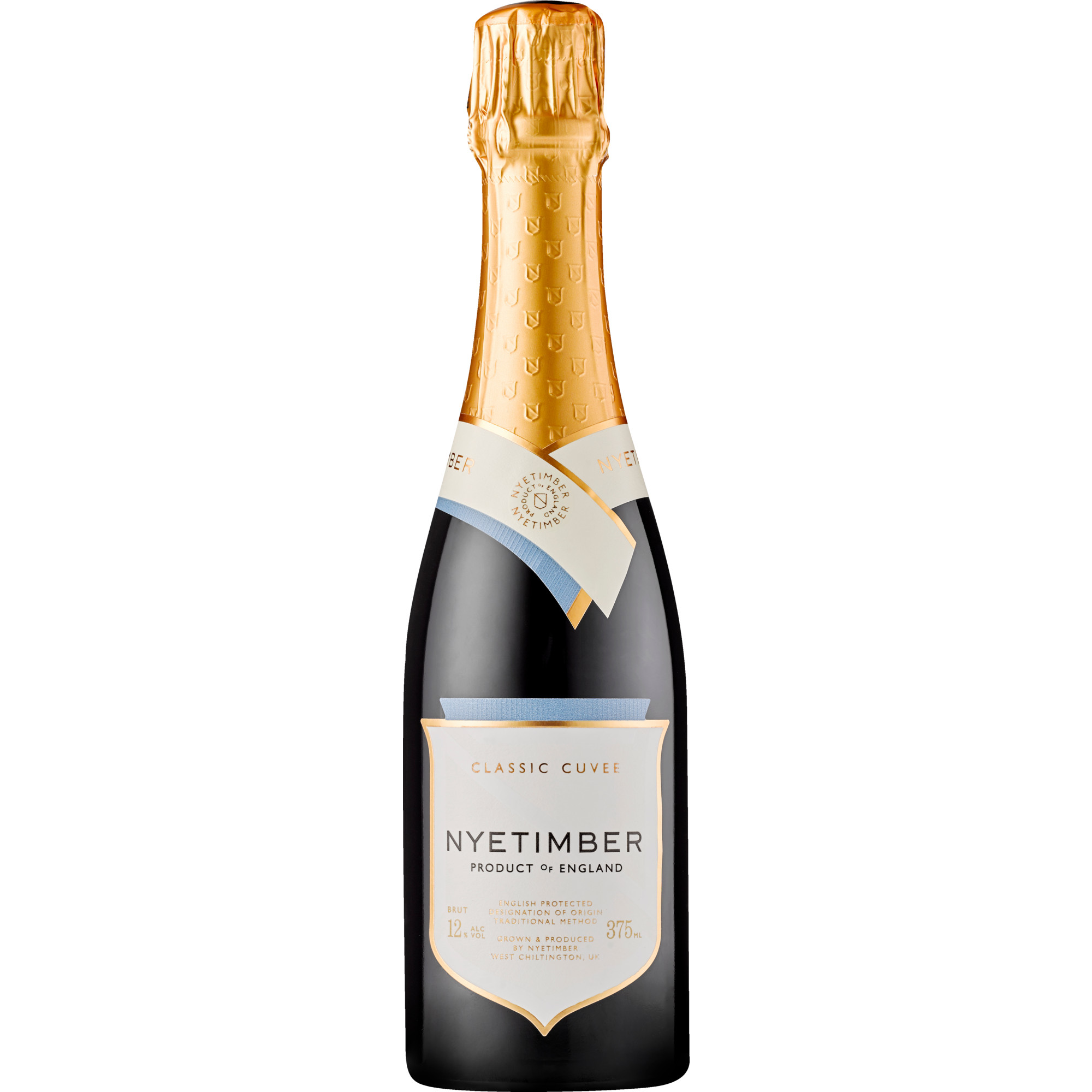 Image of Nyetimber Classic Cuvée Brut, England PDO, Traditional Method, 0,375 L, England, Schaumwein