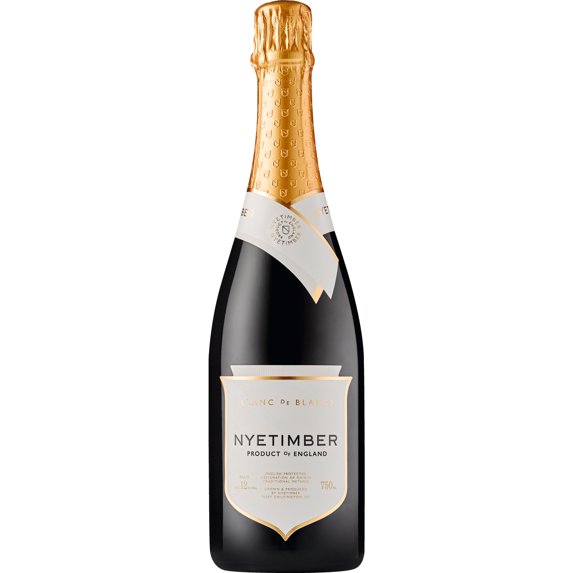 Image of Nyetimber Blanc de Blancs Brut, England PDO, Traditional Method, England, 2016, Schaumwein