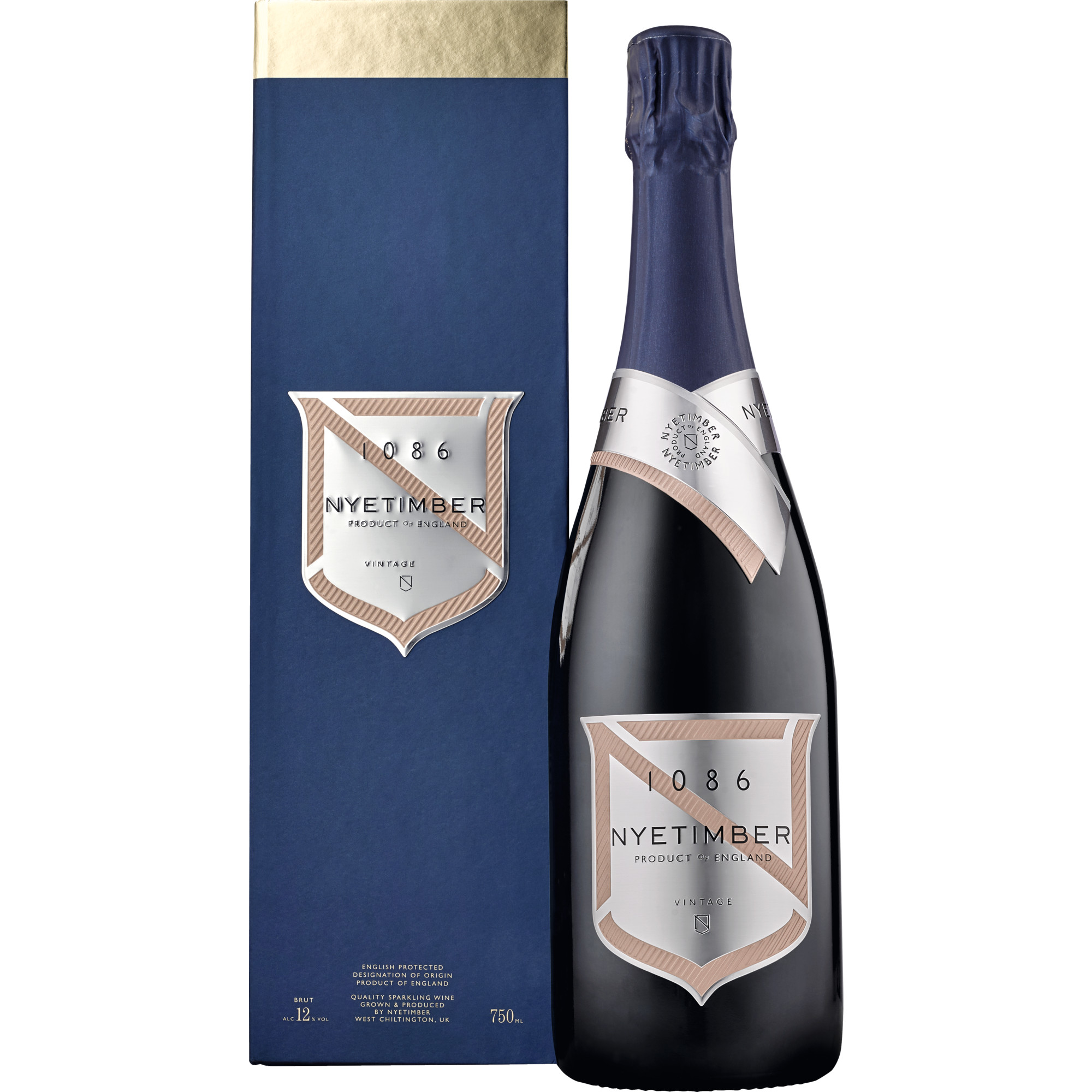 Image of 1086 Prestige Brut, England PDO, Traditional Method,Geschenkverpackung, England, 2013, Schaumwein