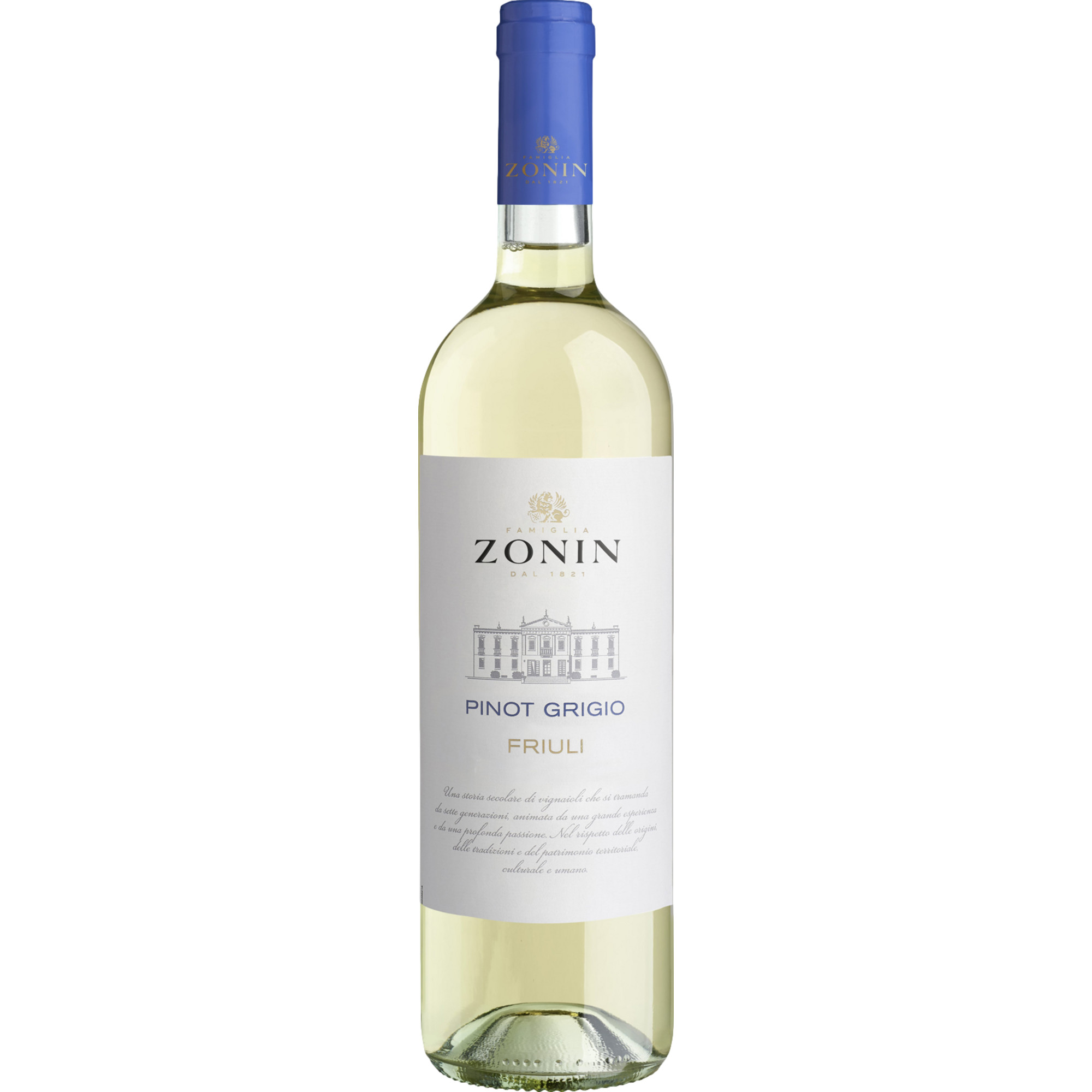 Zonin Classici Pinot Grigio, Friuli DOC, Venetien, 2023, Weißwein