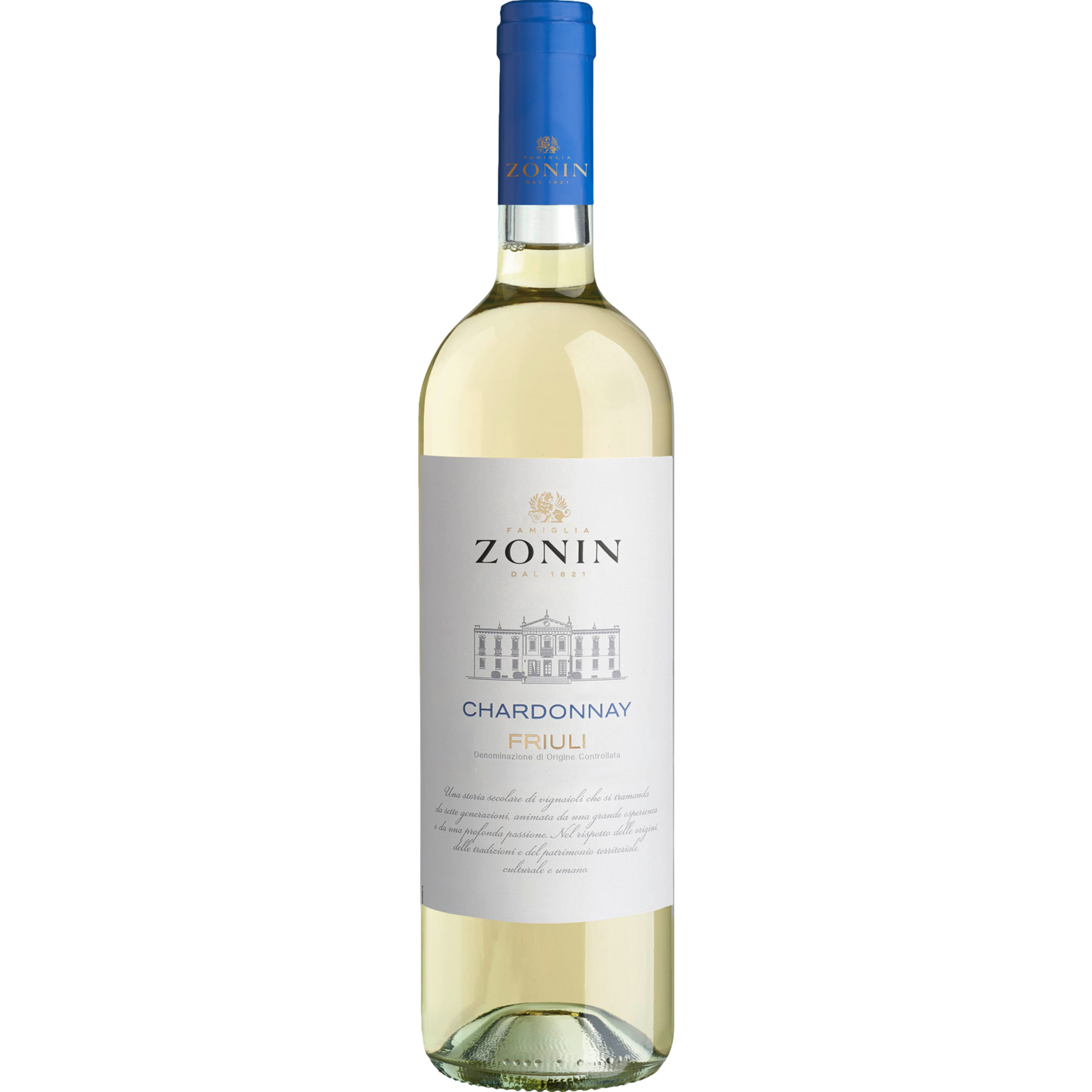 Zonin Classici Chardonnay, Friuli Aquileia DOC, Venetien, 2023, Weißwein