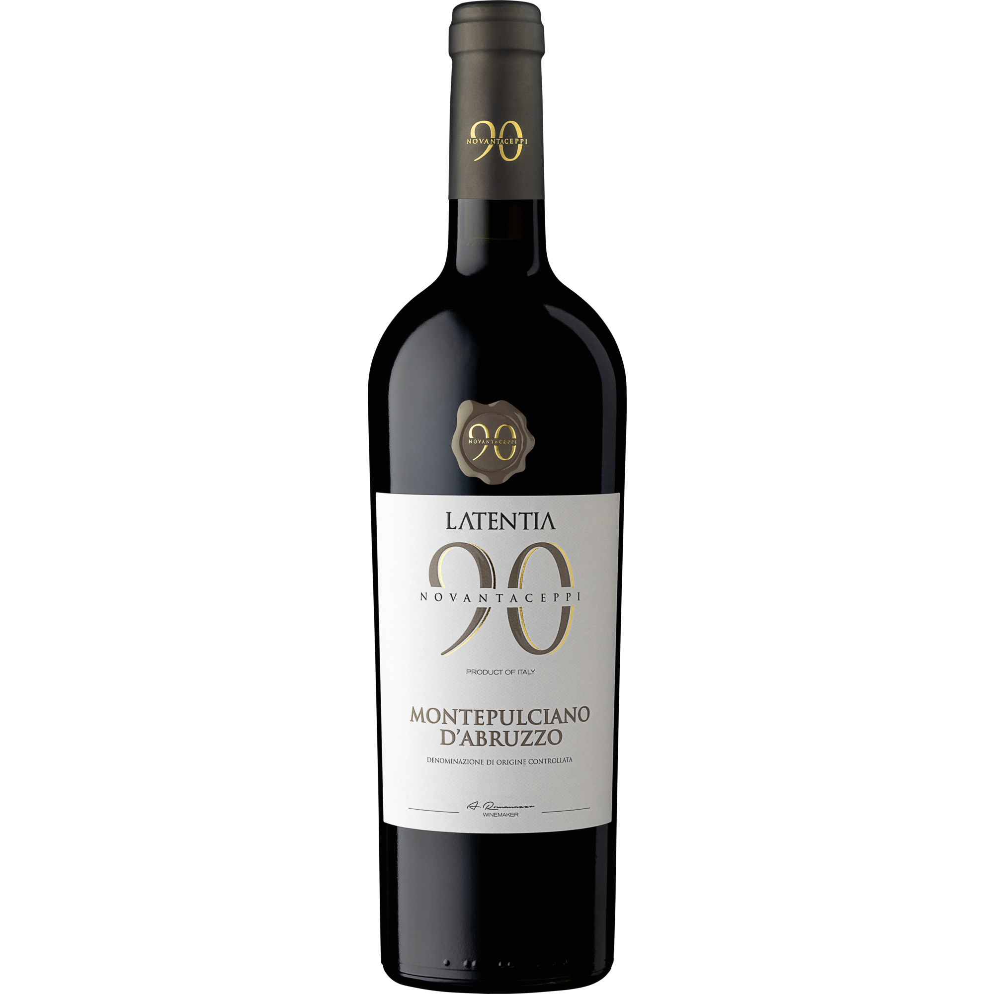 Novantaceppi Montepulciano d'Abruzzo, Montepulciano d'Abruzzo DOC, Apulien, 2022, Rotwein