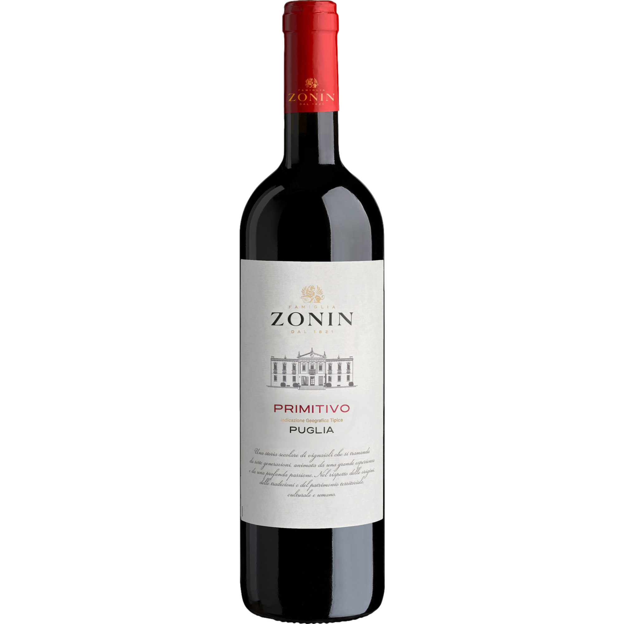 Zonin Classici Primitivo, Puglia IGT, Venetien, 2022, Rotwein