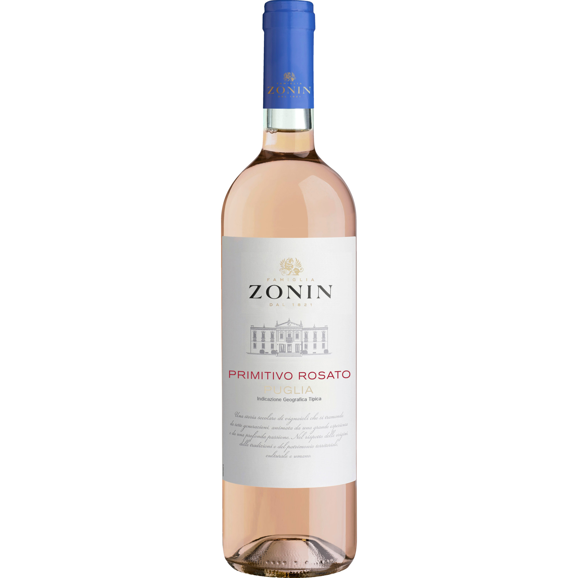 Zonin Classici Primitivo Rosato, Puglia IGT, Venetien, 2023, Roséwein