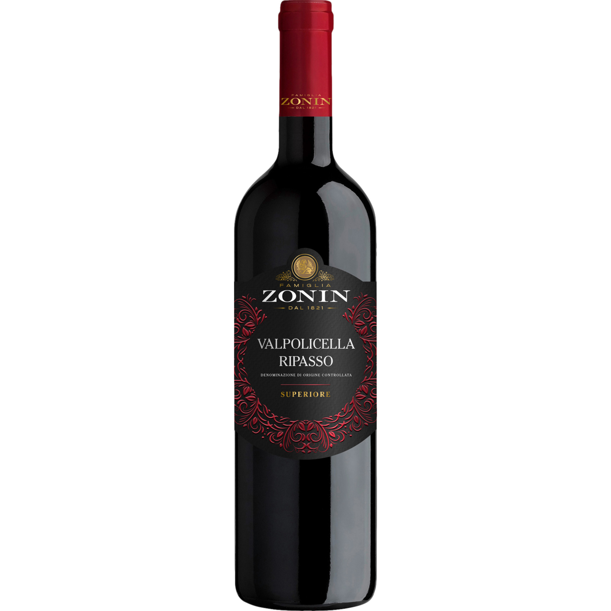 Zonin Valpolicella Ripasso Superiore, Valpolicella Ripasso DOC, Venetien, 2020, Rotwein