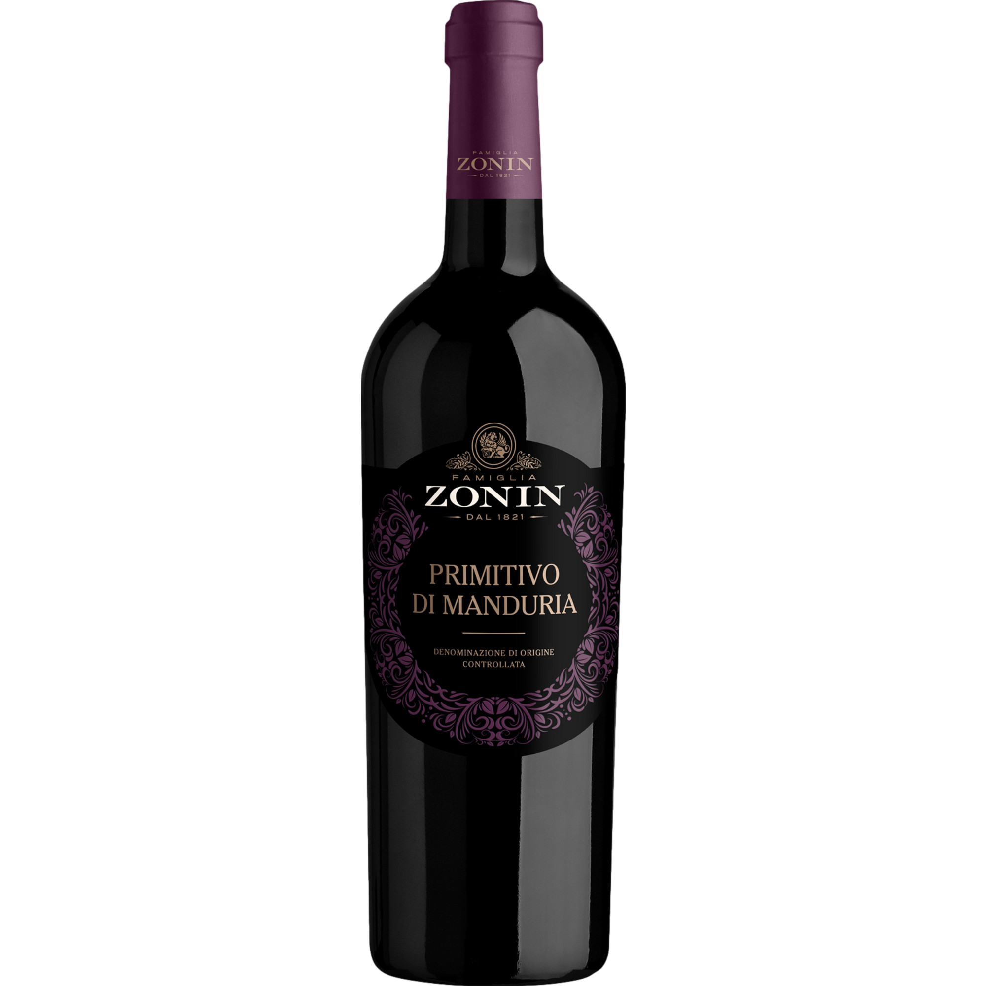 Zonin Primitivo di Manduria, Primitivo di Manduria DOC, Venetien, 2022, Rotwein