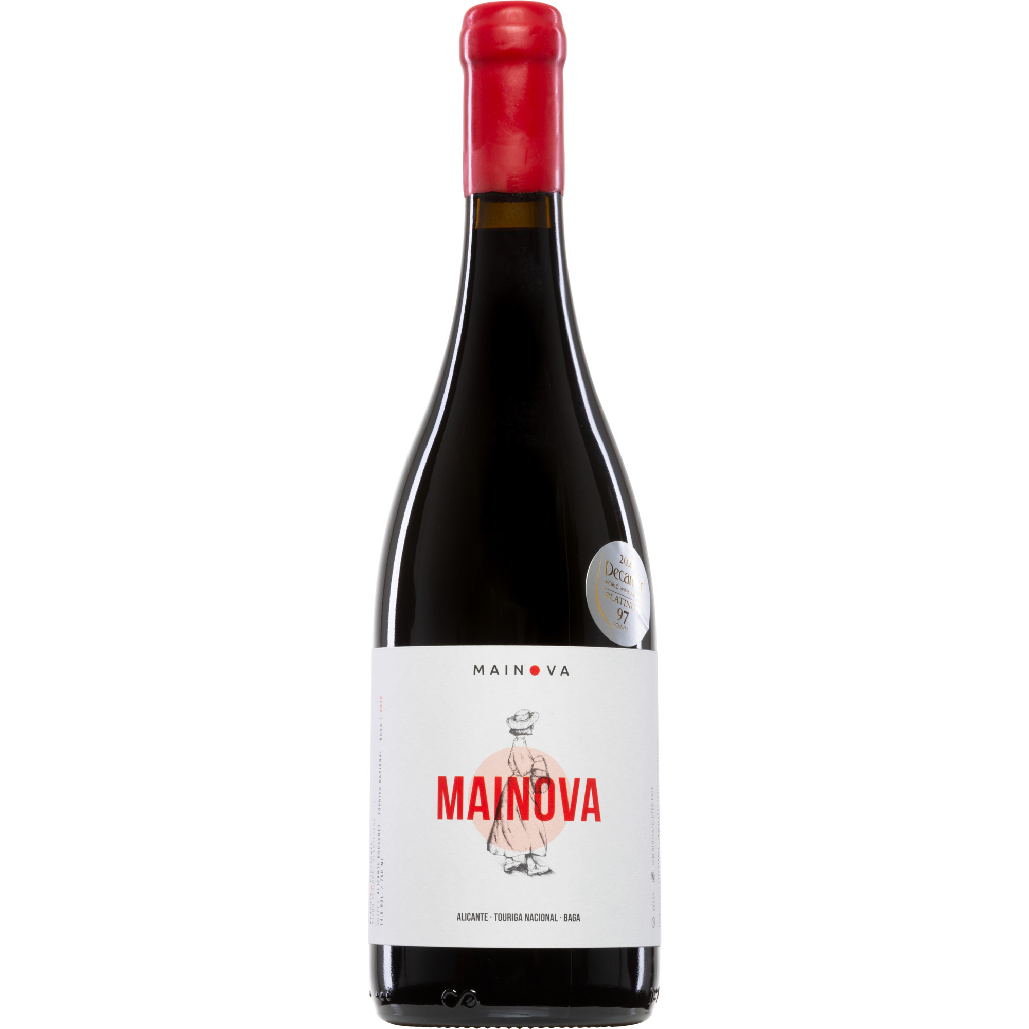 Mainova Tinto, Vinho Regional Alentejano, Alentejo, 2020, Rotwein