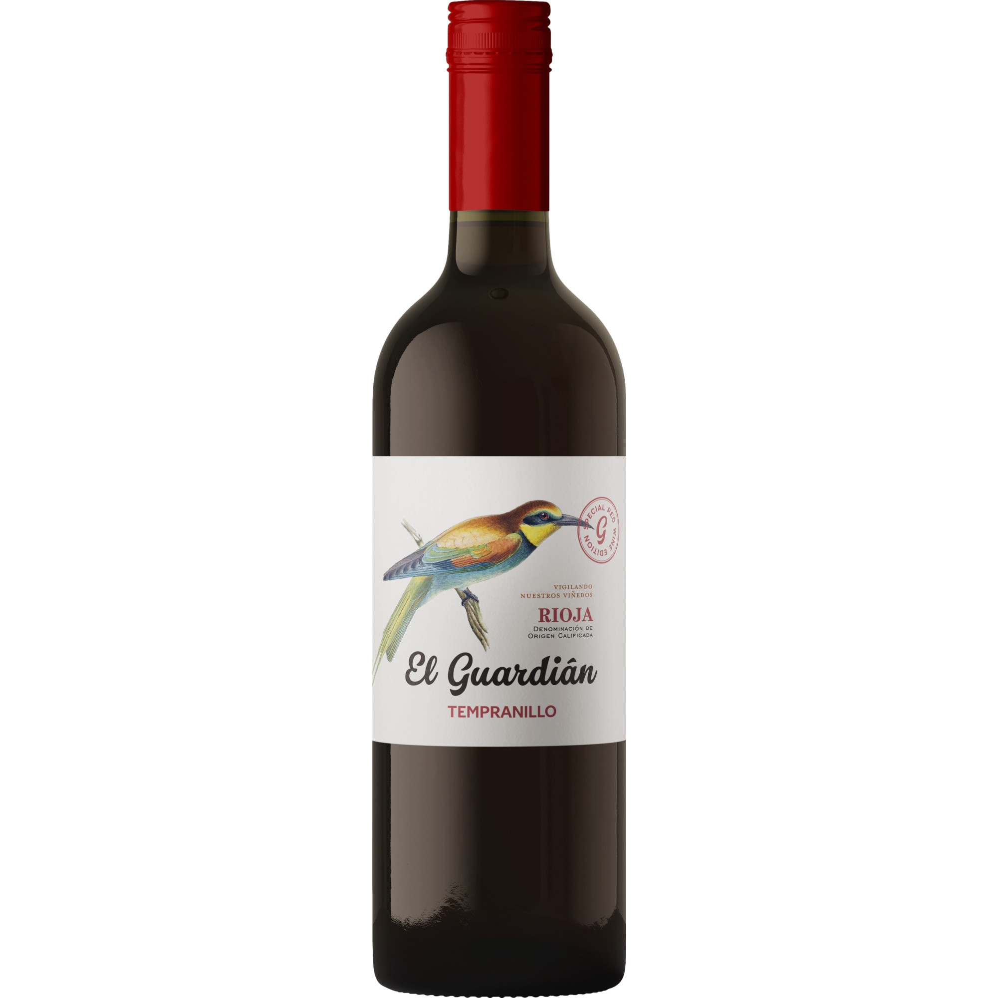 El Guardián Tempranillo, Rioja DOCa, Rioja, 2022, Rotwein