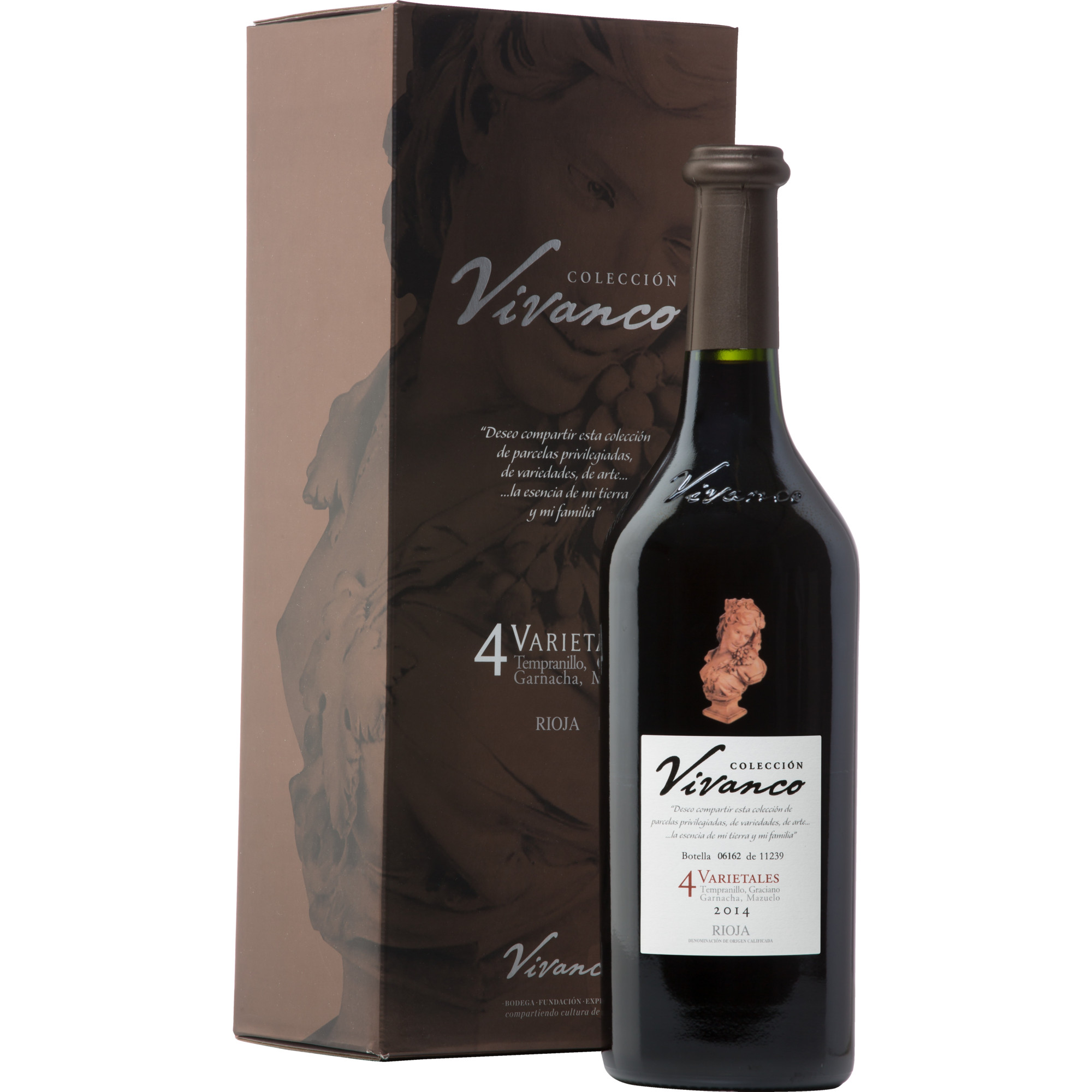 Coleccíon Vivanco 4 Varietales, Rioja DOCa, Rioja, 2019, Rotwein