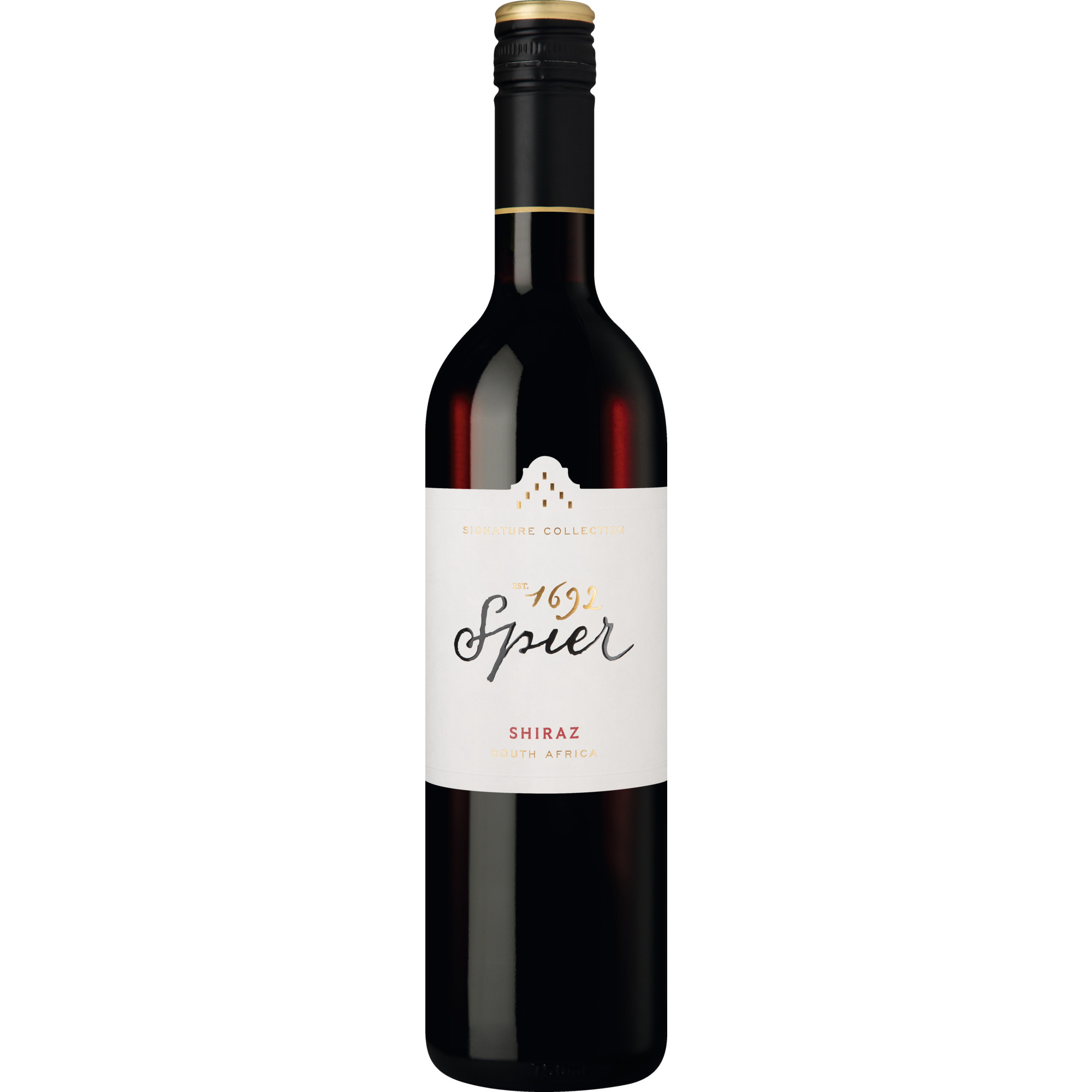 Image of Spier Signature Collection Shiraz, WO Western Cape, Western Cape, 2023, Rotwein