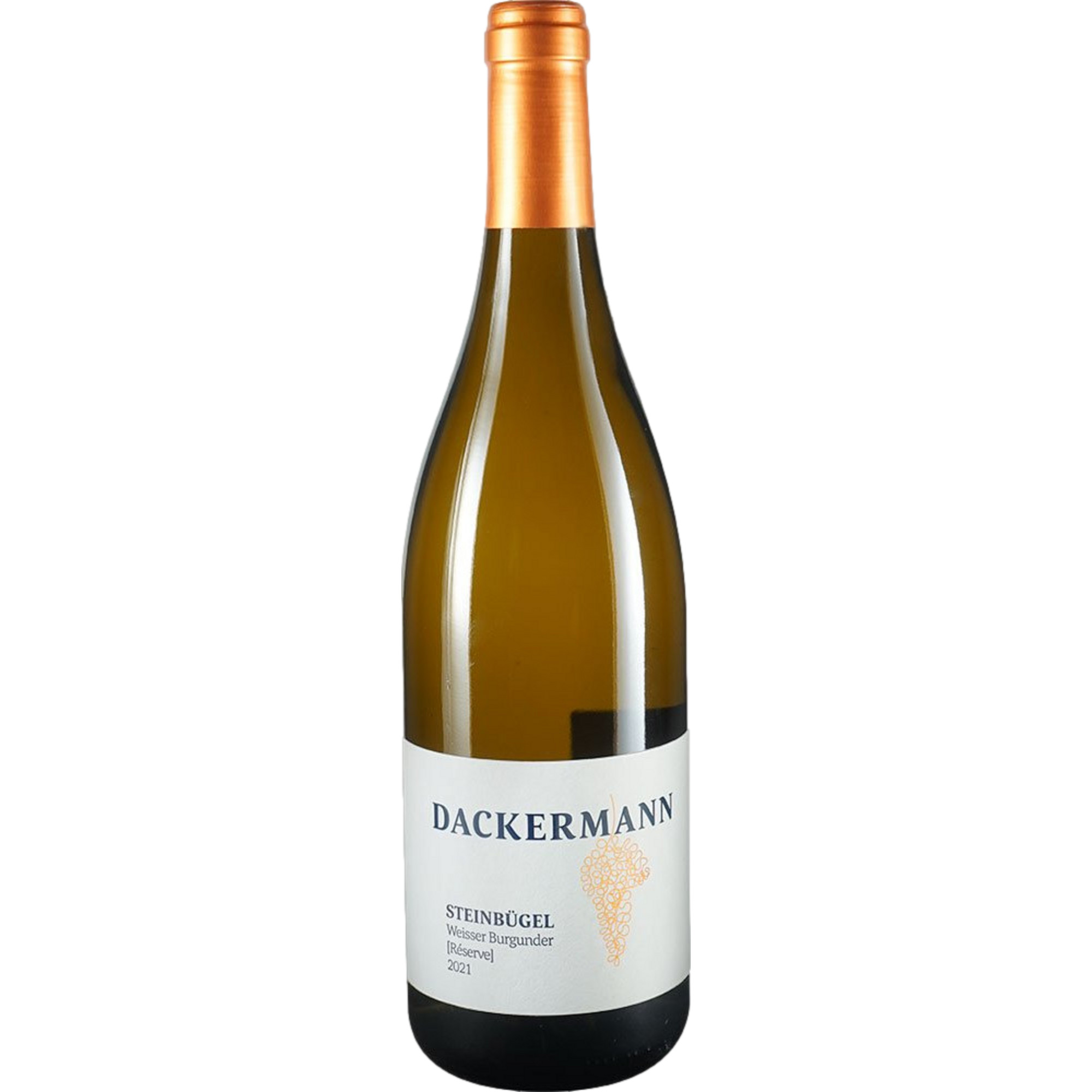 Image of Dackermann Weisser Burgunder, Trocken, Rheinhessen, Rheinhessen, 2021, Weißwein