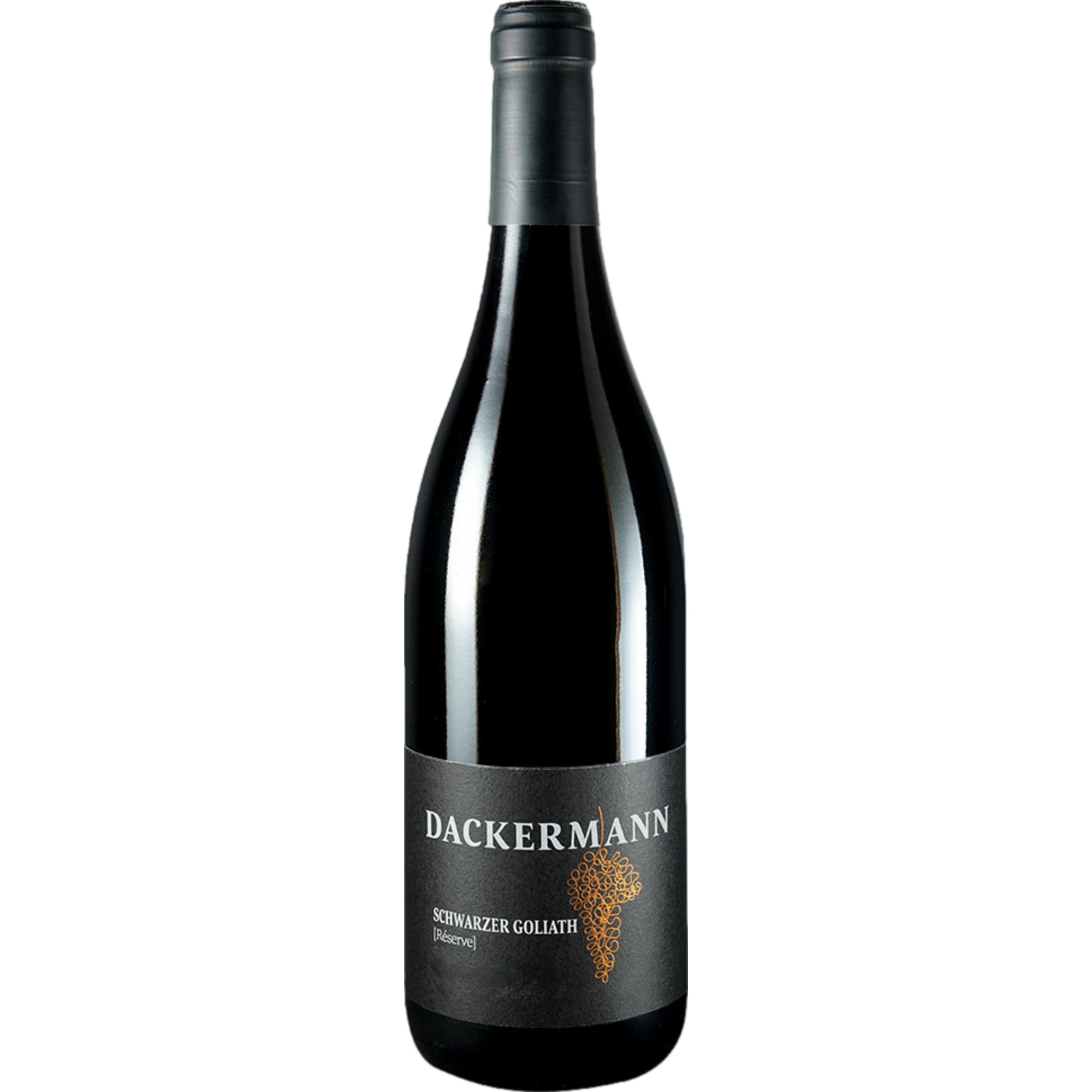 Dackermann Schwarzer Goliath Réserve, Trocken, Rheinhessen, Rheinhessen, 2018, Rotwein - Rotwein