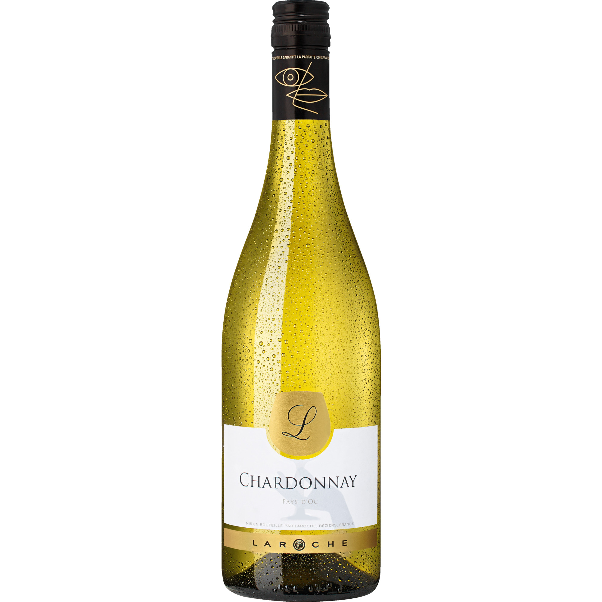 Michel Laroche Chardonnay L, Pays d%27Oc IGP, Languedoc-Roussillon, 2023, Weißwein - Weißwein