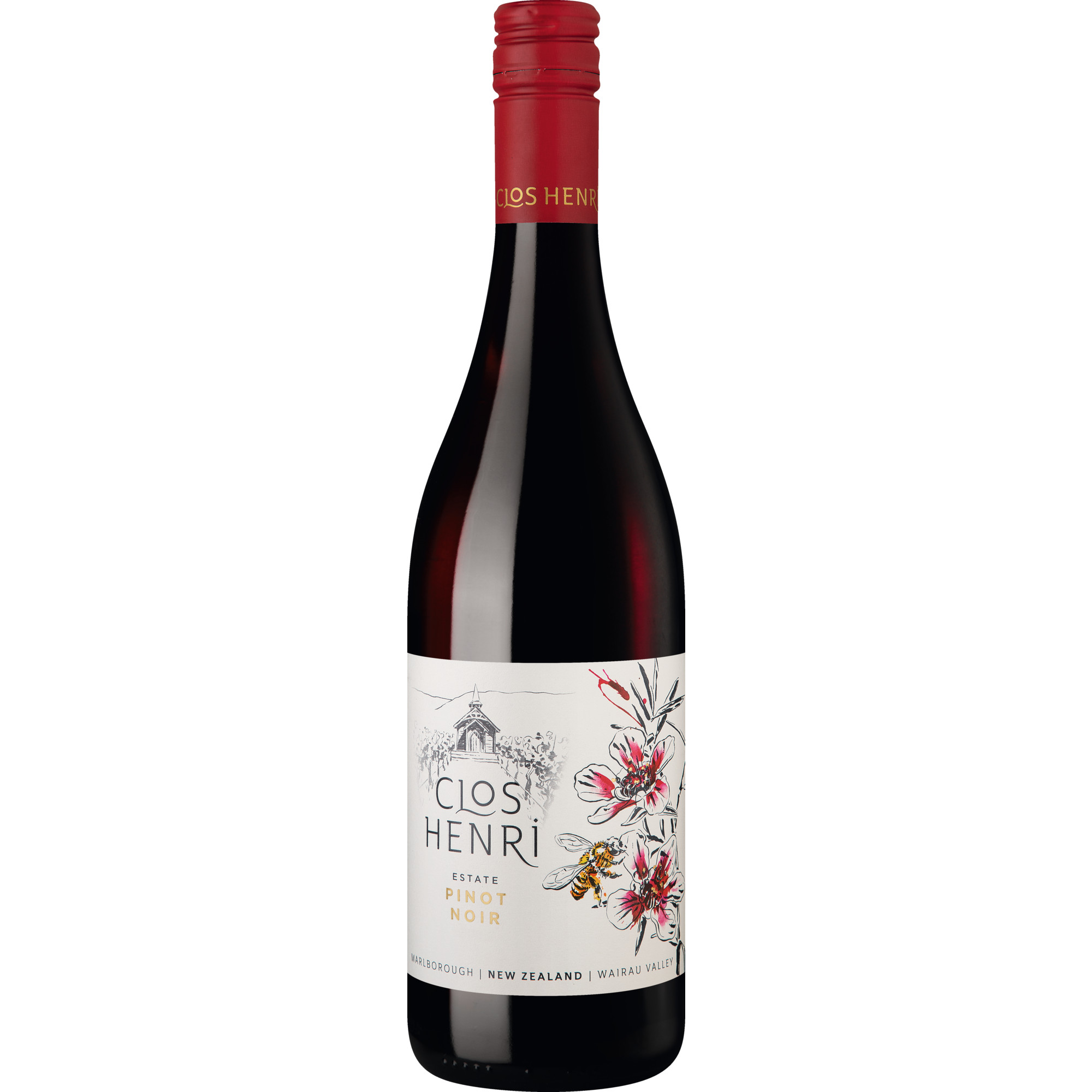 Clos Henri Estate Pinot Noir, Marlborough, Wairau Valley, Marlborough, 2023, Rotwein
