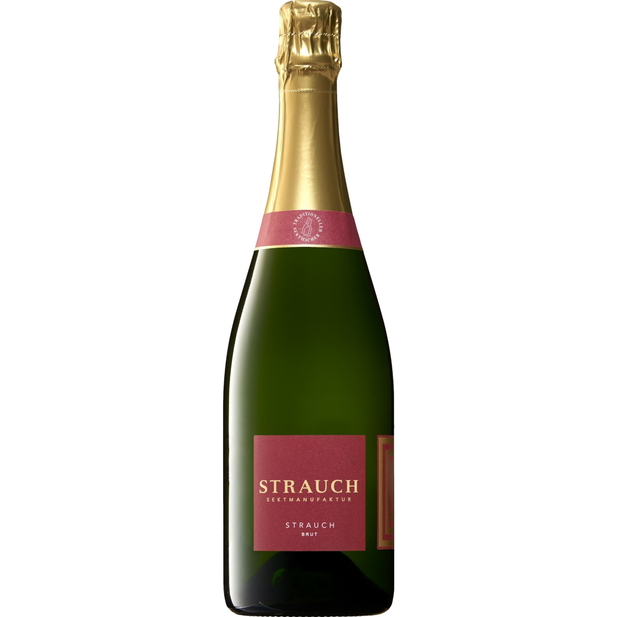 Image of Strauch Sekt Bio, Brut, Rheinhessen, Rheinhessen, Schaumwein