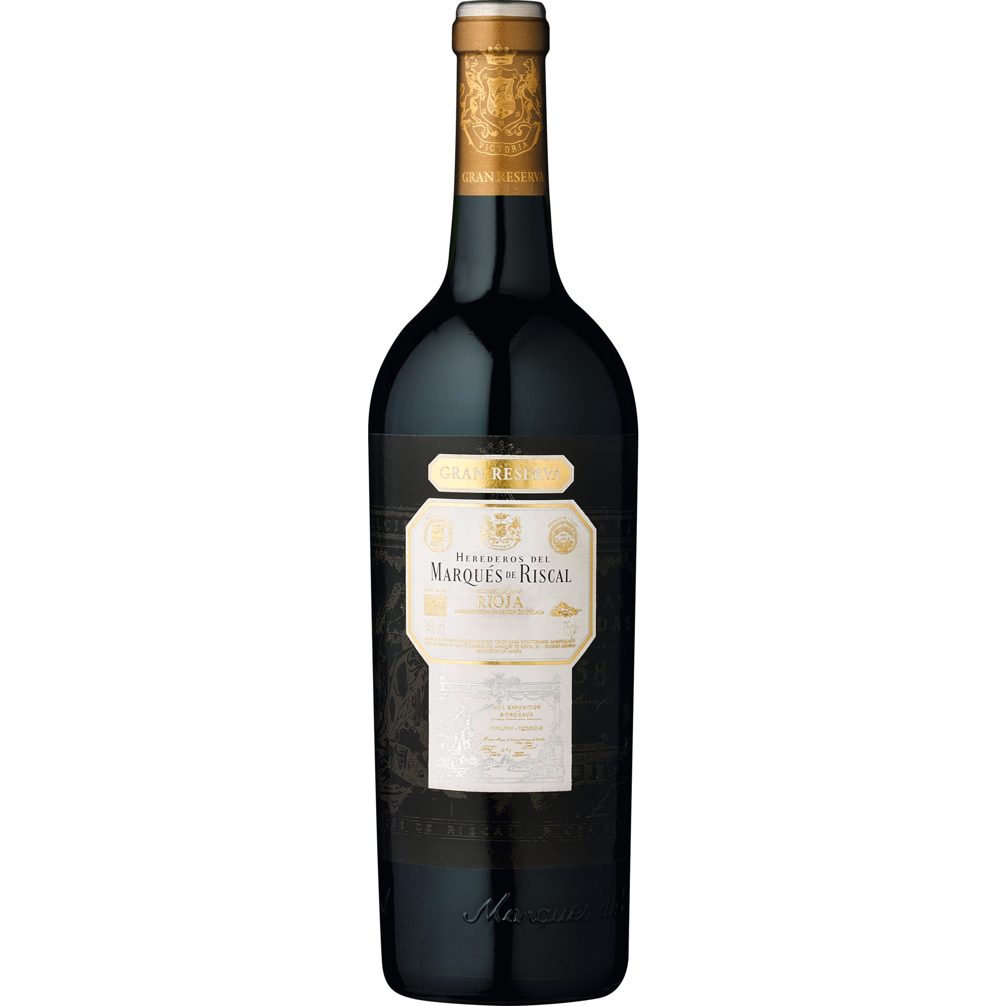 Marqués de Riscal Rioja Gran Reserva, Rioja DOCa, Rioja, 2018, Rotwein