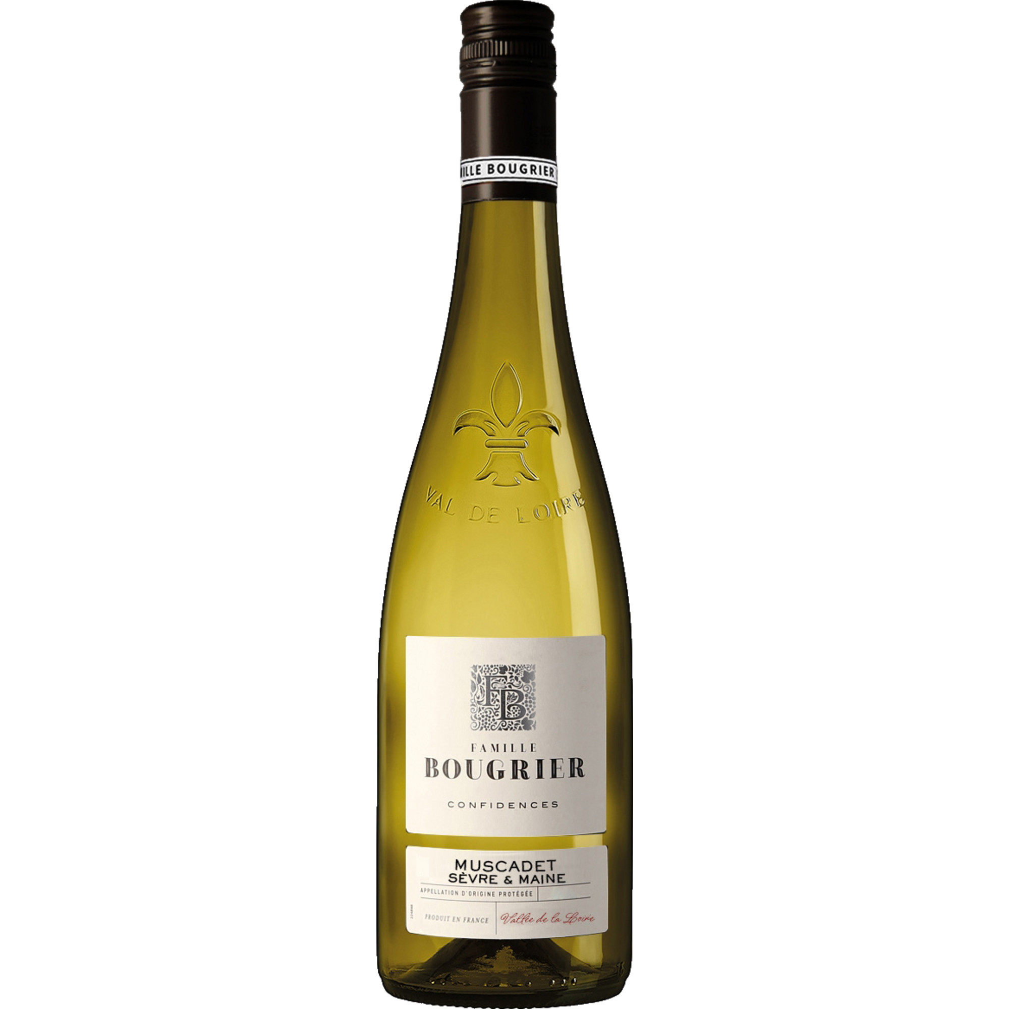 Image of Bougrier Muscadet Confidences, Muscadet Sèvre et Maine AOP, Loire, 2023, Weißwein