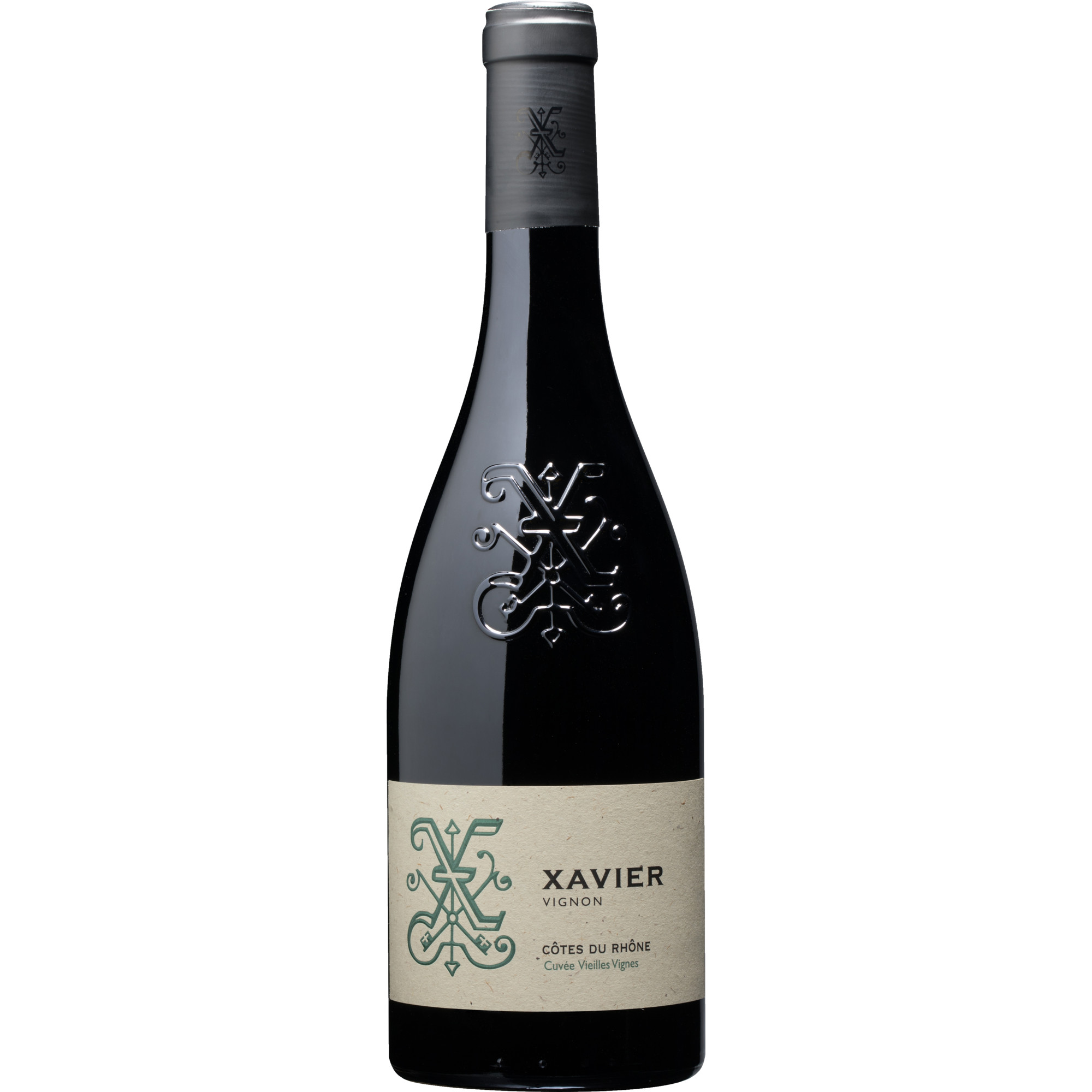 Xavier Vignon Cuvée Vieilles Vignes, Côtes du Rhône AOP, Rhône, 2020, Rotwein