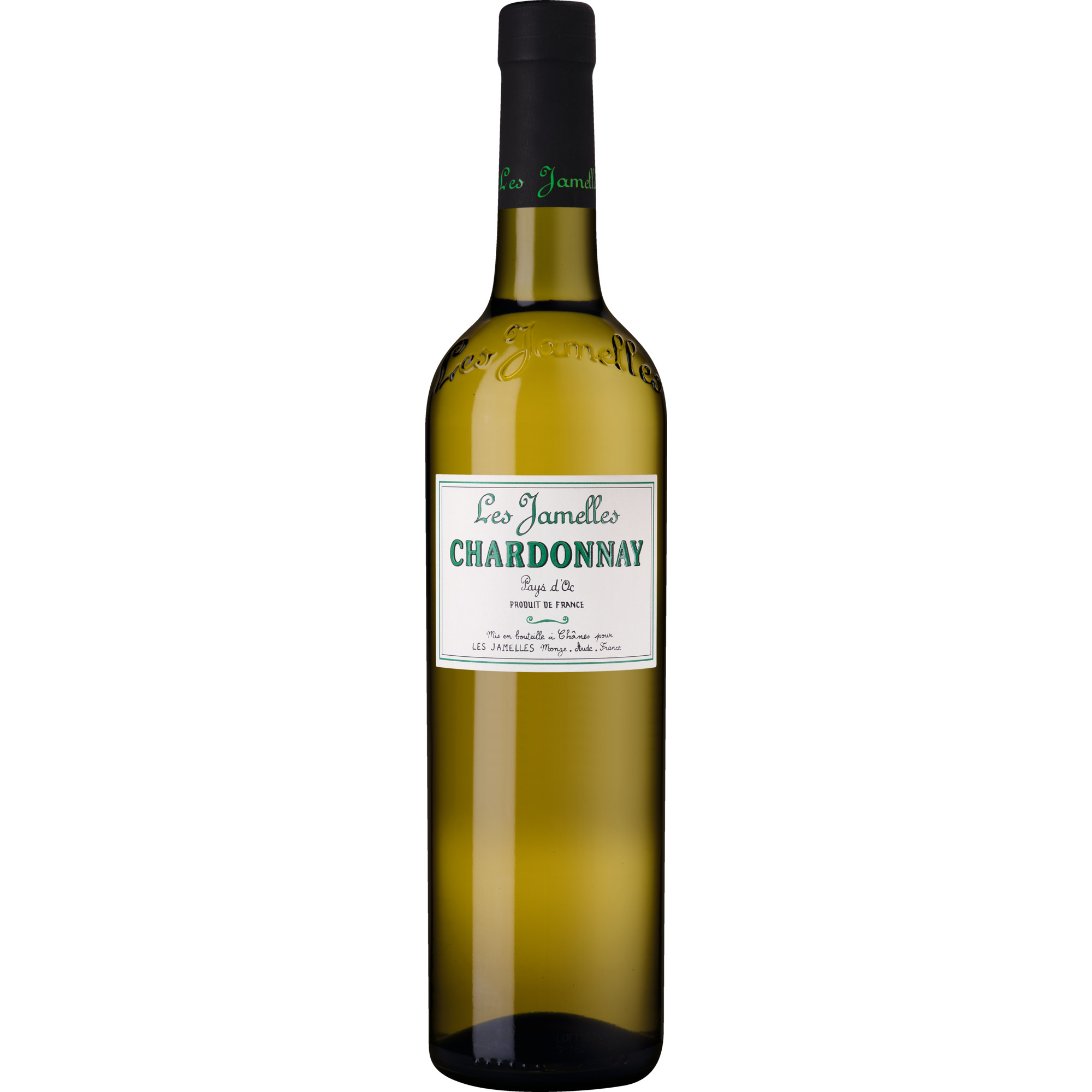 Les Jamelles Chardonnay, Pays d%27Oc IGP, Languedoc-Roussillon, 2023, Weißwein - Weißwein