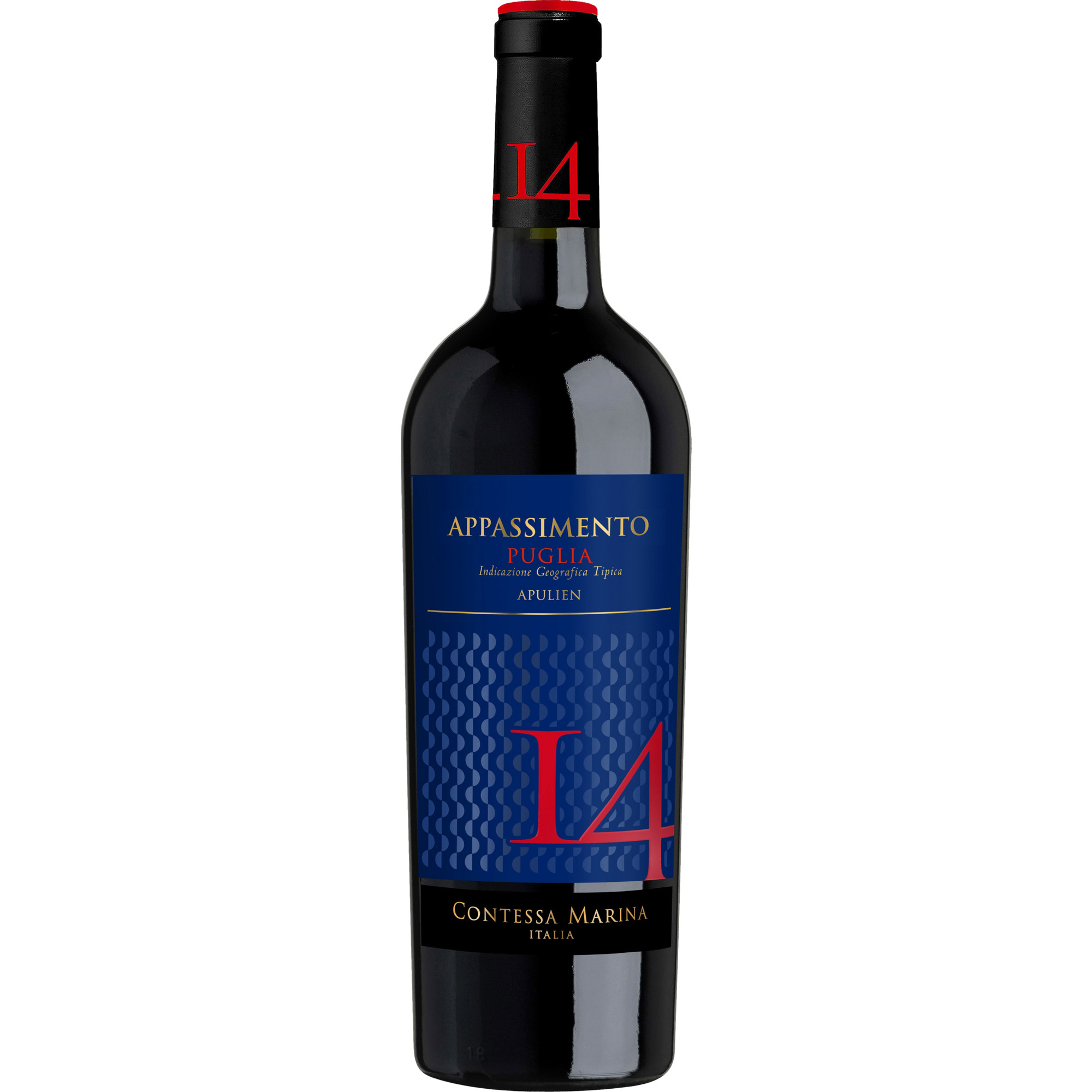 Image of Contessa Marina 14 Appassimento, Puglia IGP, Apulien, 2021, Rotwein