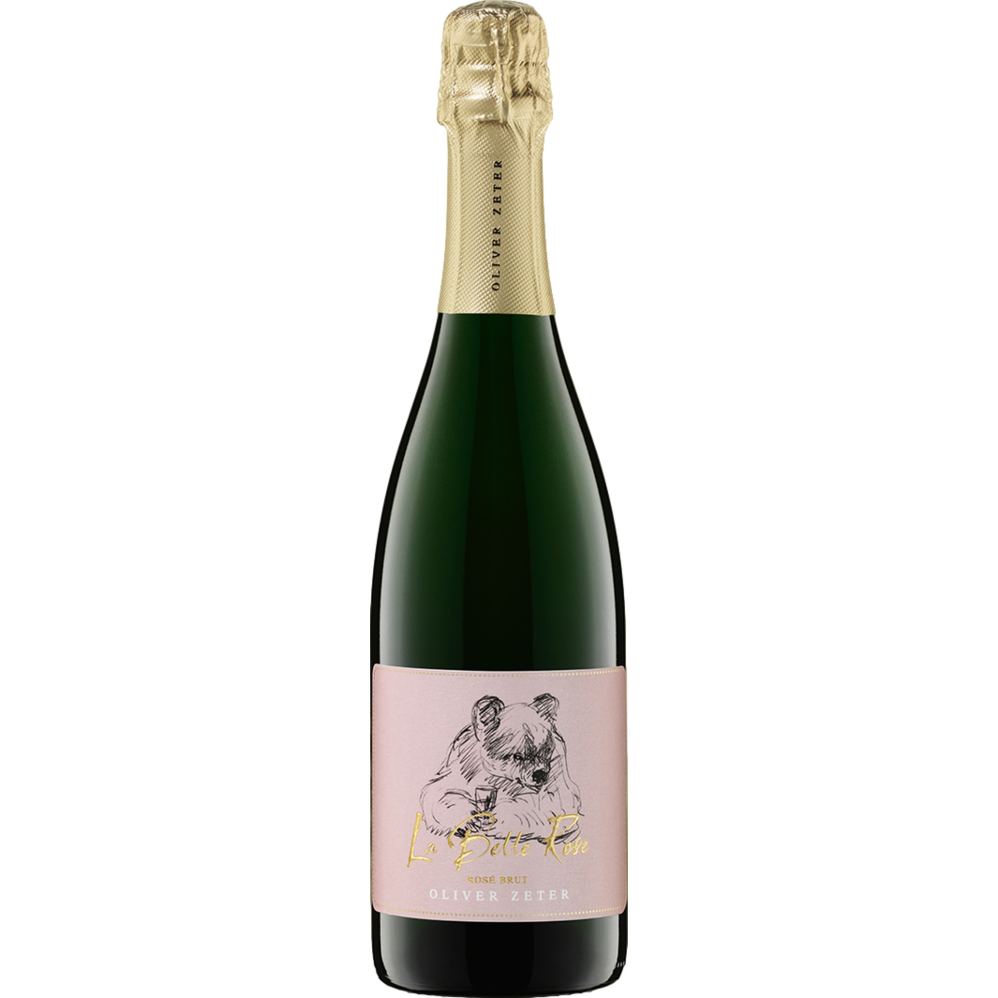 Oliver Zeter La Belle Rose Rosé, Brut, Pfalz, Pfalz, 2021, Roséwein