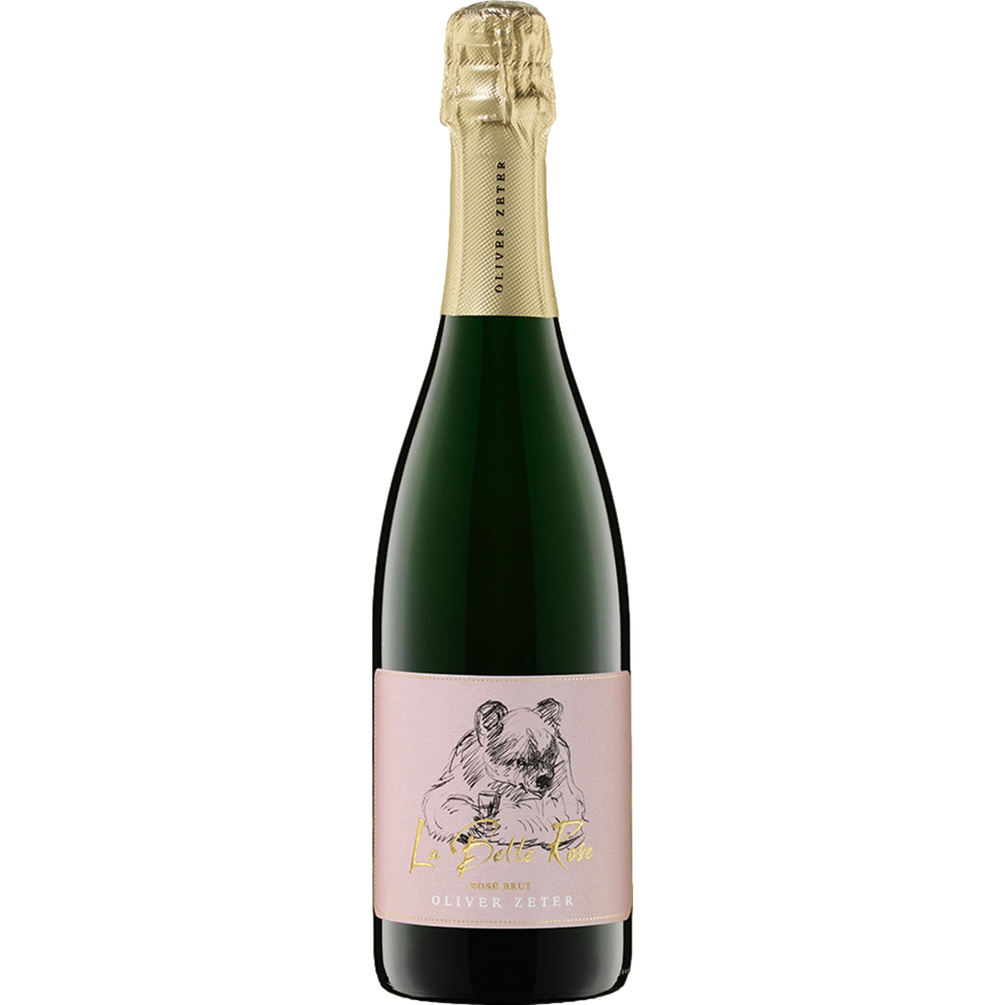 Image of Oliver Zeter La Belle Rose Rosé, Brut, Pfalz, Pfalz, 2021, Roséwein