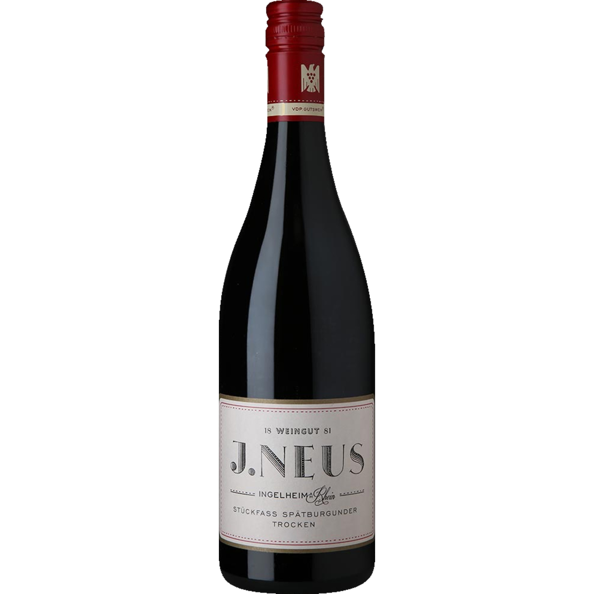Image of Stückfass Spätburgunder, Trocken, Rheinhessen, Rheinhessen, 2022, Rotwein