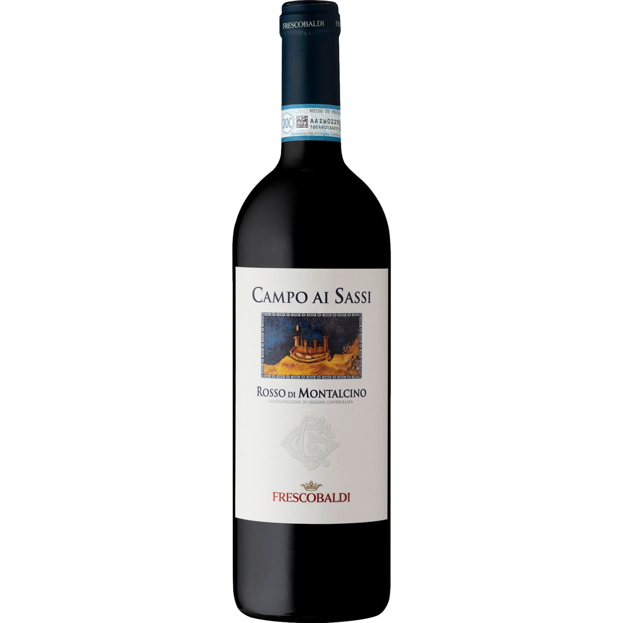 Castel Giocondo Campo ai Sassi, Rosso di Montalcino DOC, Toskana, 2022, Rotwein