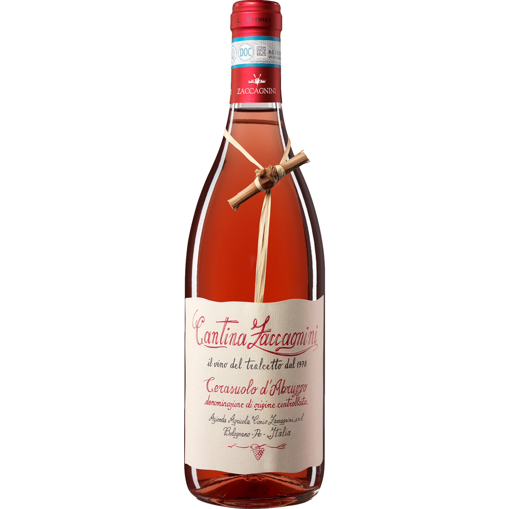 Zaccagnini Cerasuolo d'Abruzzo, Montepulciano d’Abruzzo DOC, Abruzzen, 2023, Roséwein