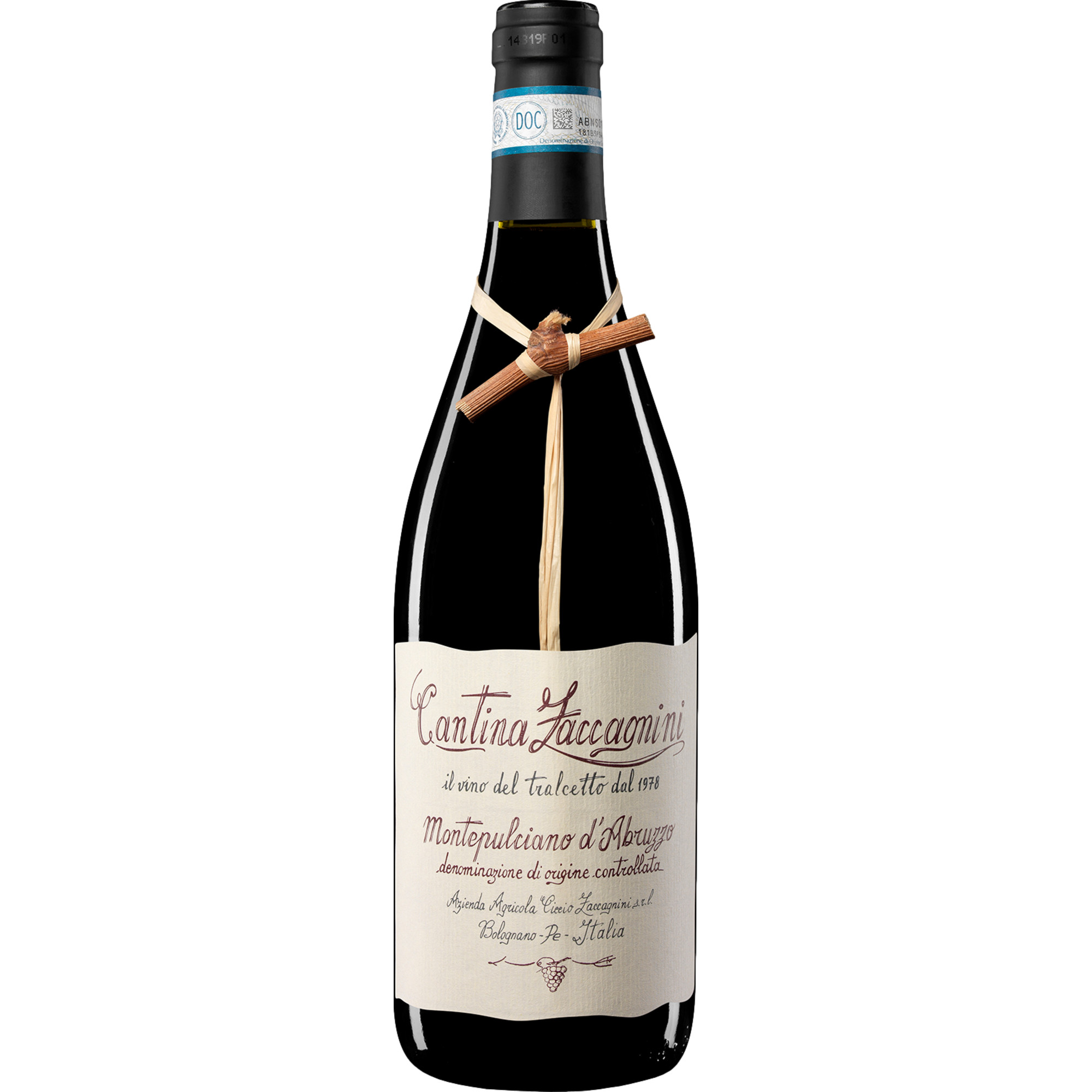 Zaccagnini Montepulciano d'Abruzzo, Montepulciano d’Abruzzo DOC, Abruzzen, 2021, Rotwein