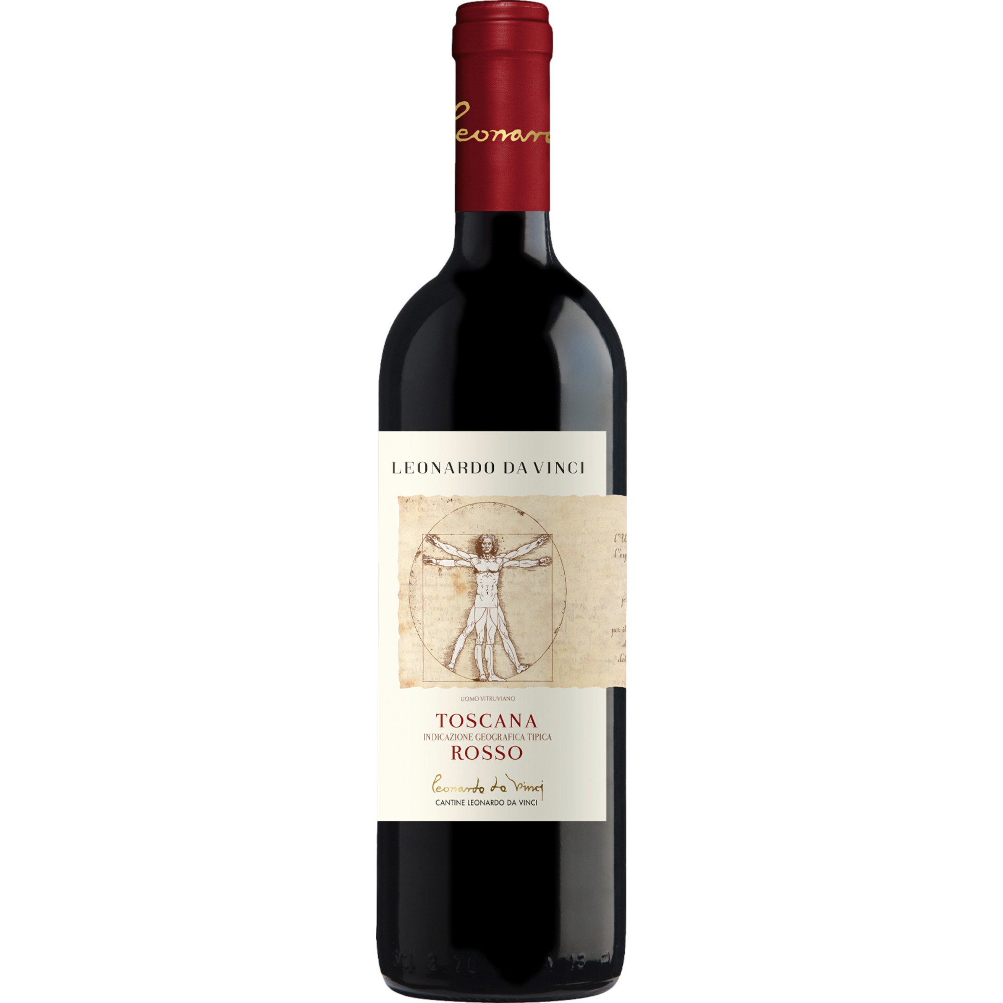 Leonardo da Vinci Rosso, Toscana IGT, Toskana, 2022, Rotwein