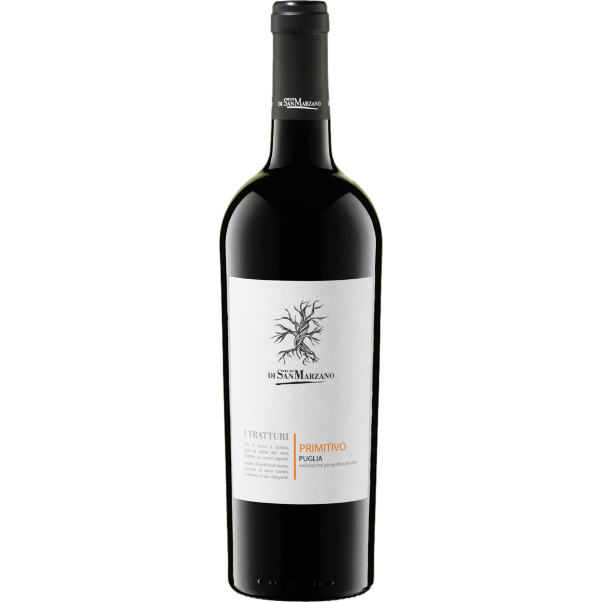 San Marzano I Tratturi, Puglia IGP, Apulien, 2022, Rotwein - Rotwein