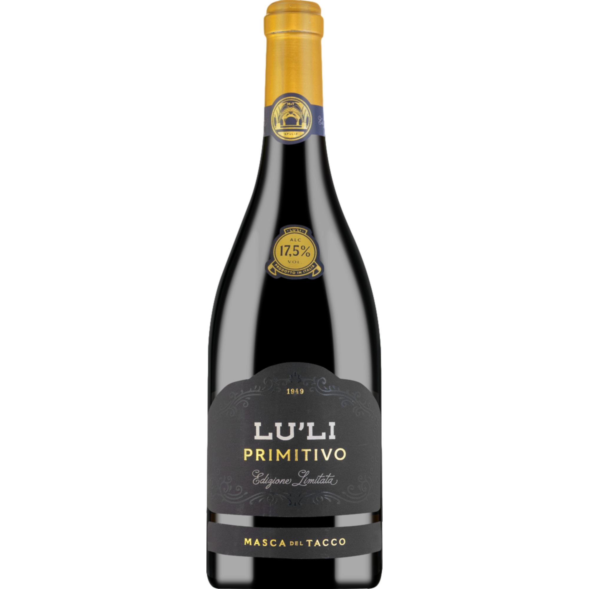 Masca del Tacco Lu’Li Primitivo Edizione Limitata, Puglia IGP, Apulien, 2021, Rotwein - Rotwein