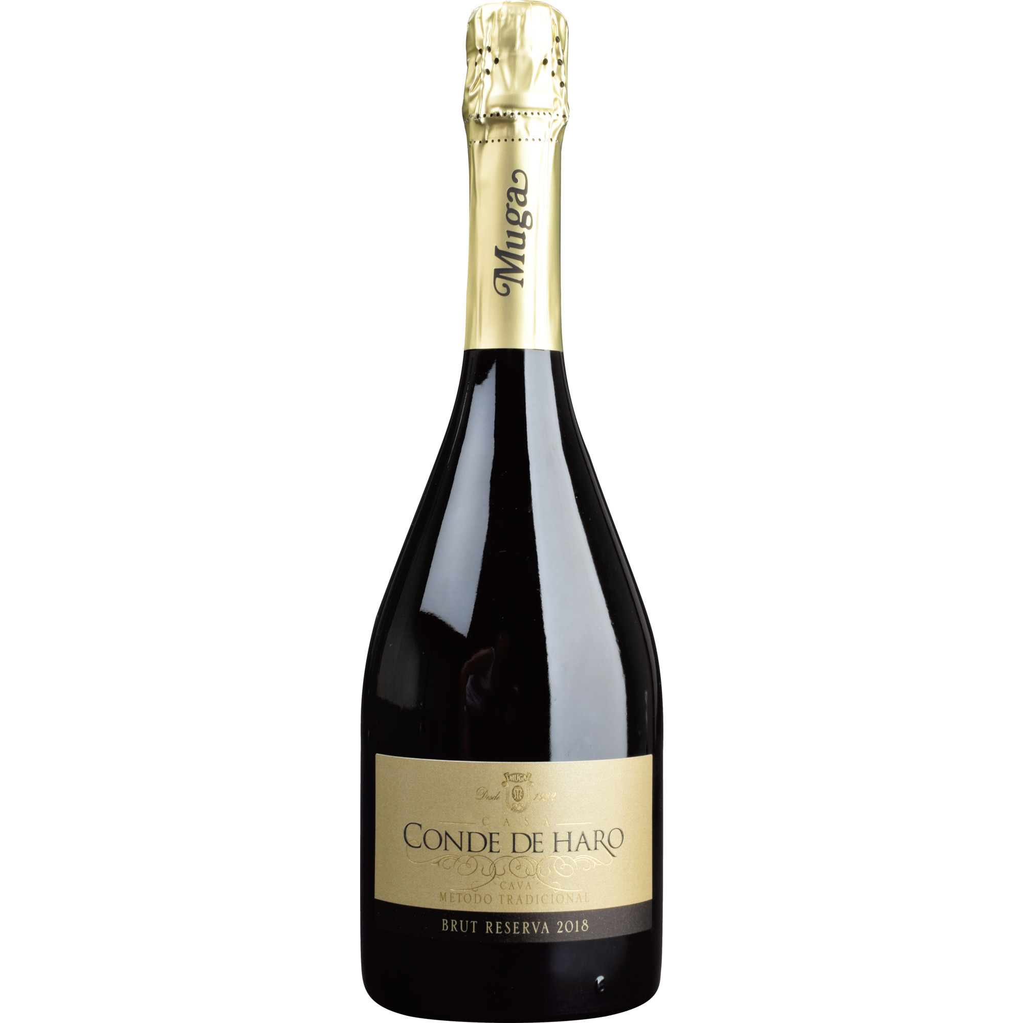 Muga Conde De Haro Cava Brut Reserva, Brut, Cava DO, Rioja, 2020, Weißwein - Weißwein