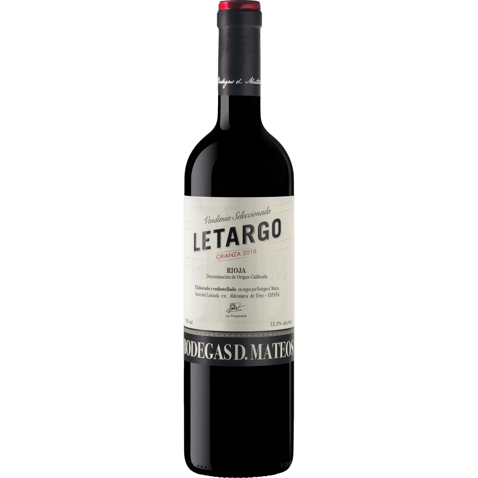 Image of D. Mateos Letargo Rioja Crianza, Rioja DOCa, Rioja, 2020, Rotwein