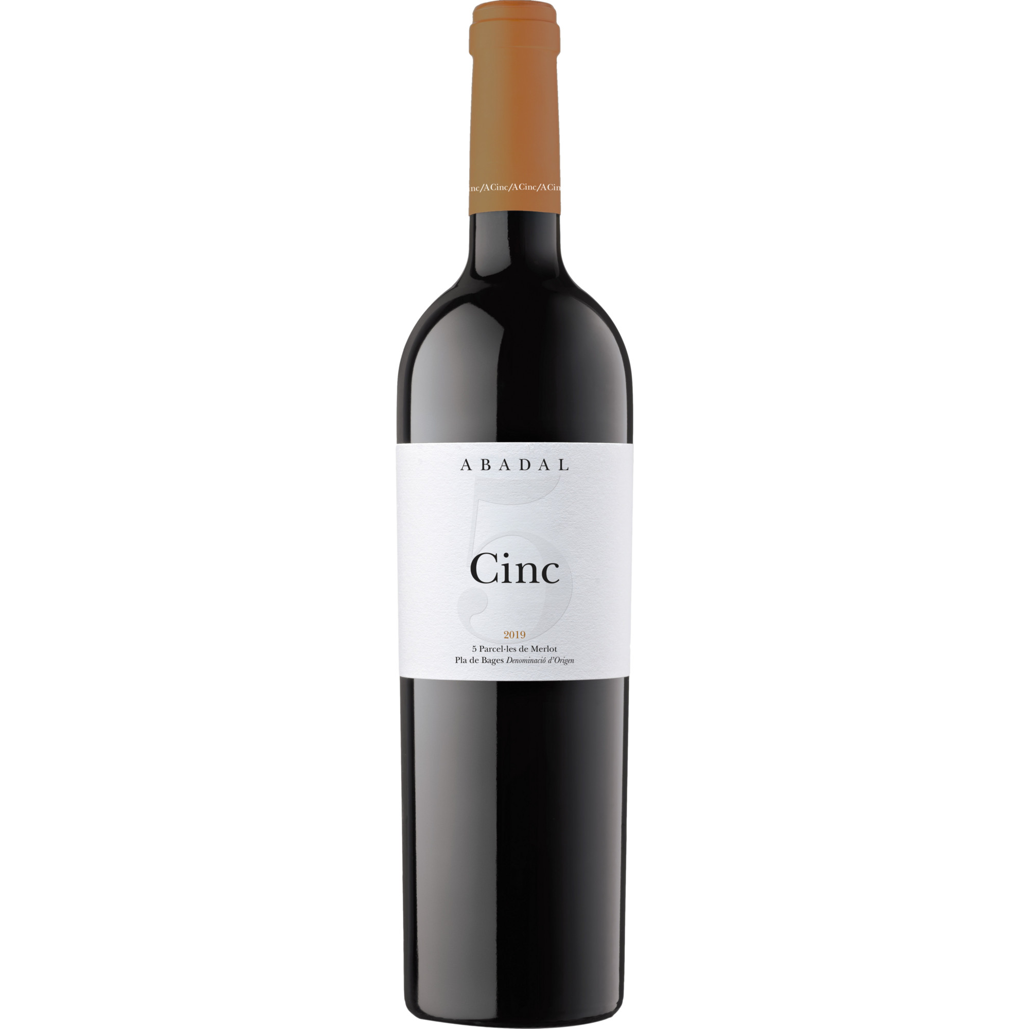 Abadal Cinc, Pla de Bages DO, Pla de Bages, 2019, Rotwein - Rotwein