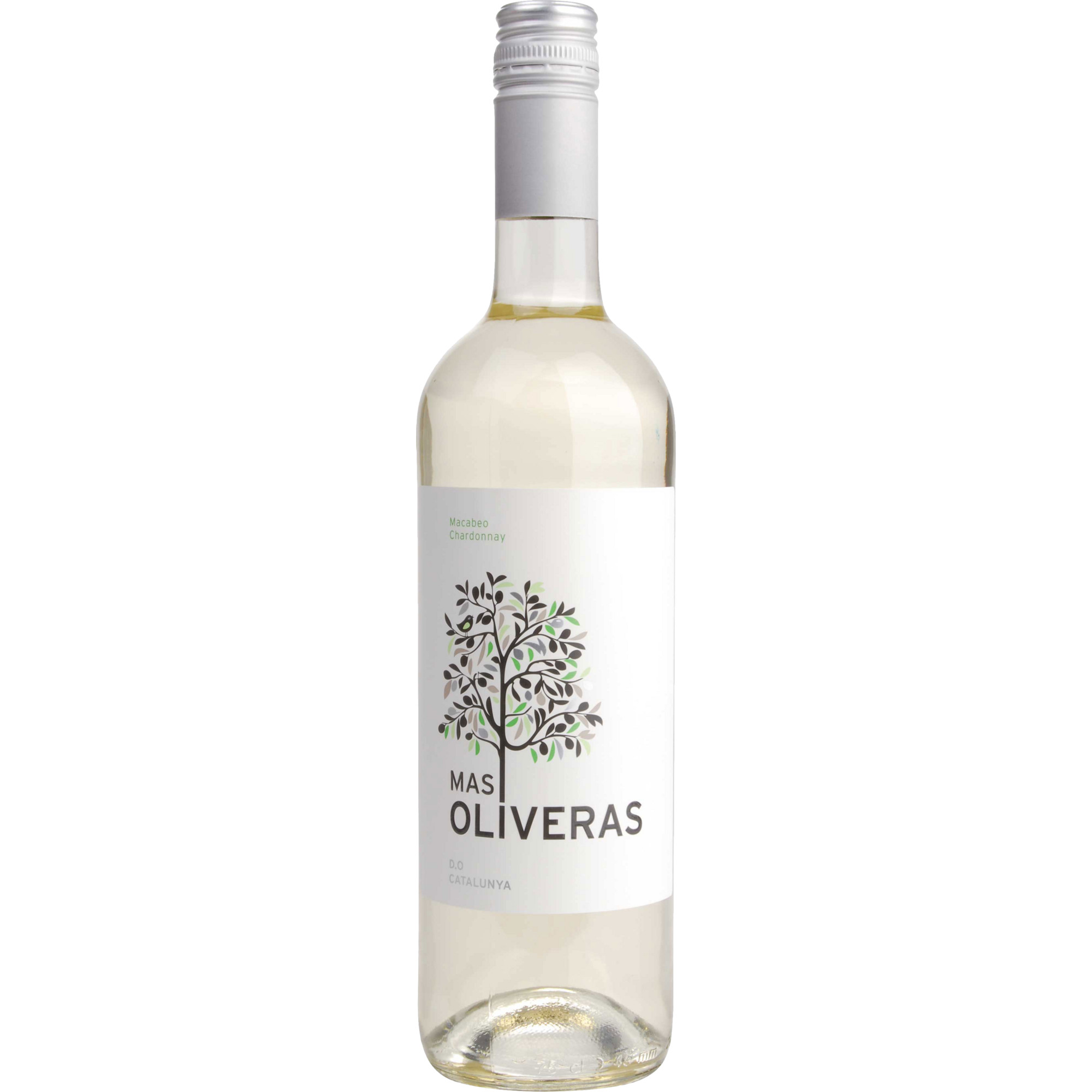 Roqueta Mas Oliveras Blanco, Catalunya DO, Katalonien, 2023, Weißwein - Weißwein