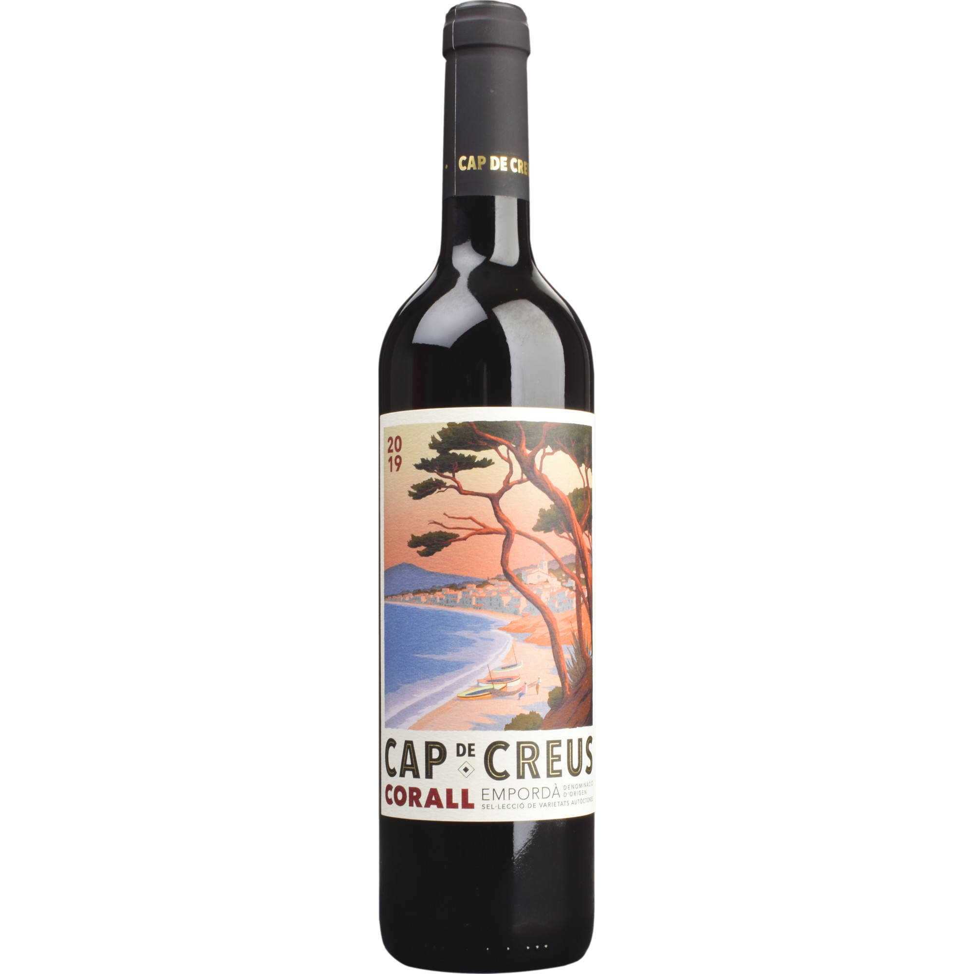 Cap De Creus Corall, Empordà DO, Katalonien, 2019, Rotwein - Rotwein