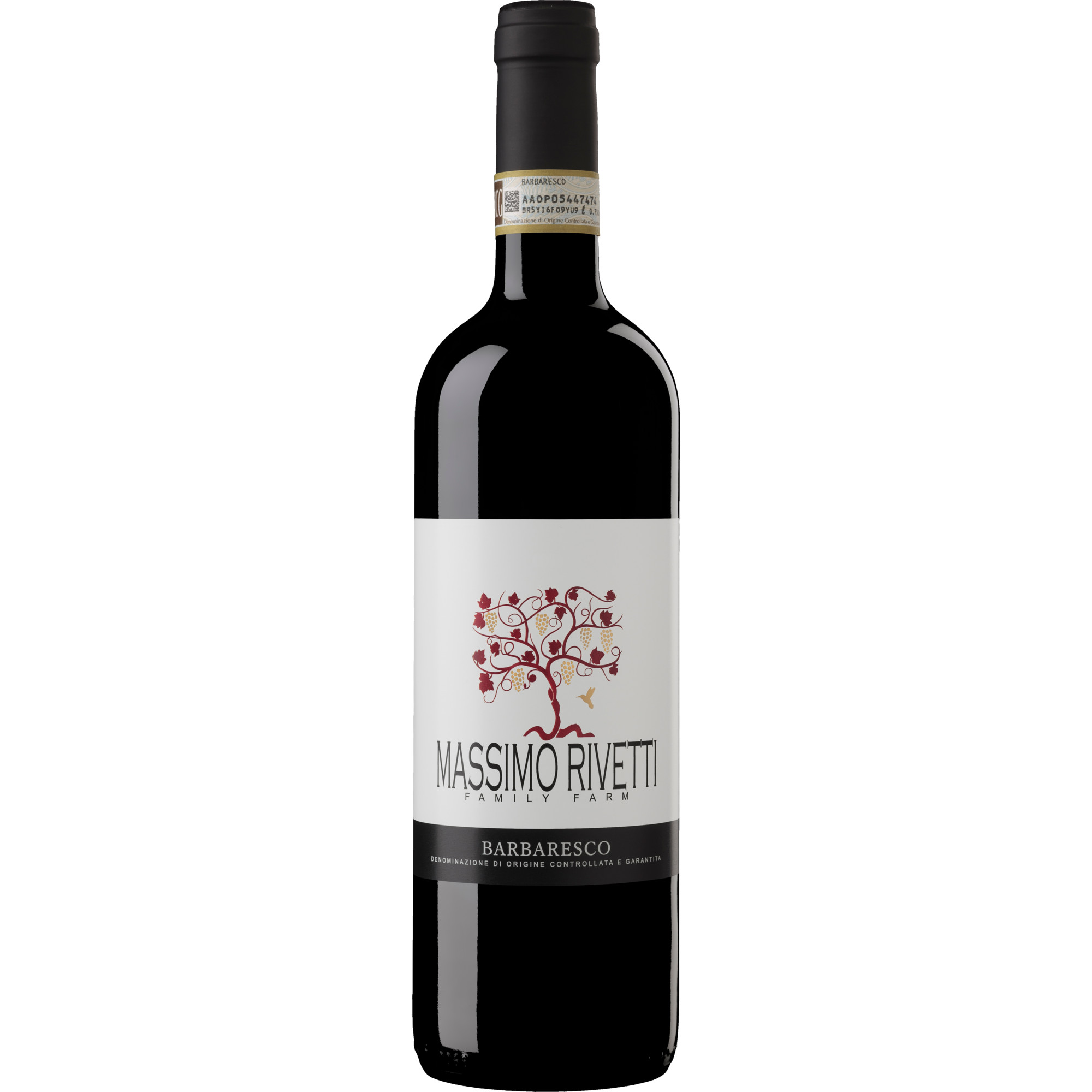 Image of Massimo Rivetti Barbaresco Bio, Barbaresco DOCG, Piemont, 2020, Rotwein