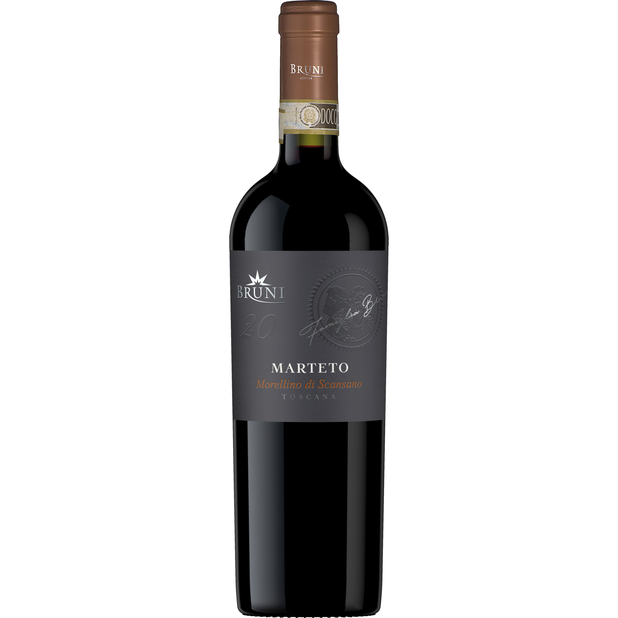 Azienda Agricola Bruni Marteto, Morellino di Scansano DOCG, Toskana, 2022, Rotwein - Rotwein