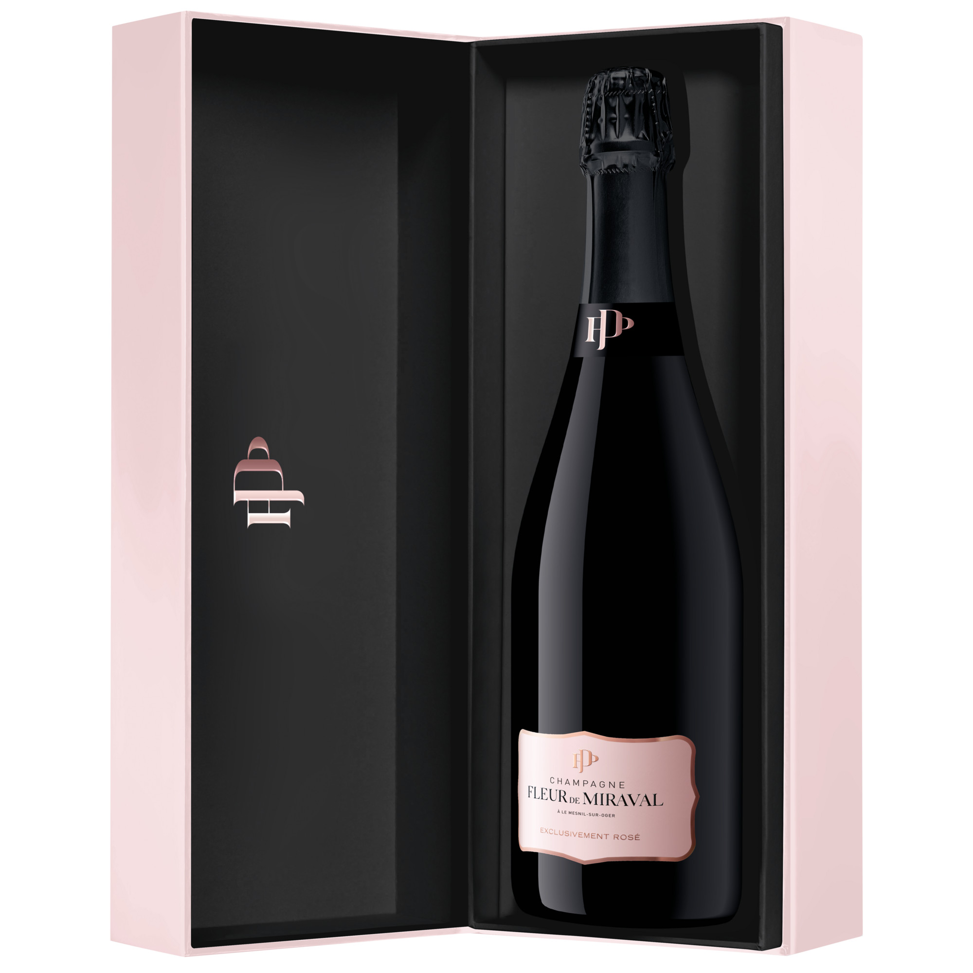 Champagne Fleur de Miraval, Brut, Champagne AC, Geschenketui, Champagne, Schaumwein - Champagner