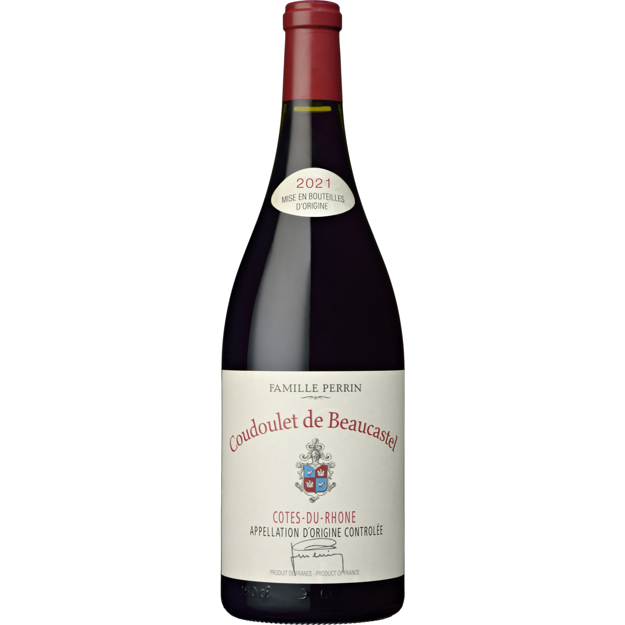 Coudoulet de Beaucastel Bio, Côtes du Rhône, Magnum, Rhône, 2021, Rotwein