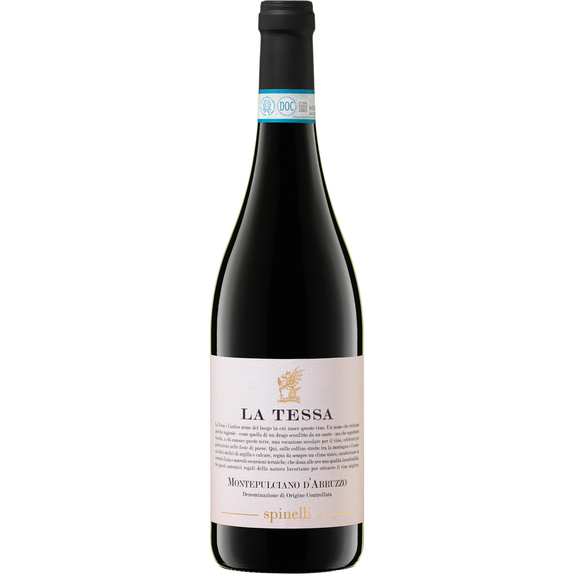 Cantine Spinelli La Tessa Montepulciano d%27Abruzzo, Montepulciano d%27Abruzzo DOC, Abruzzen, 2022, Rotwein - Rotwein