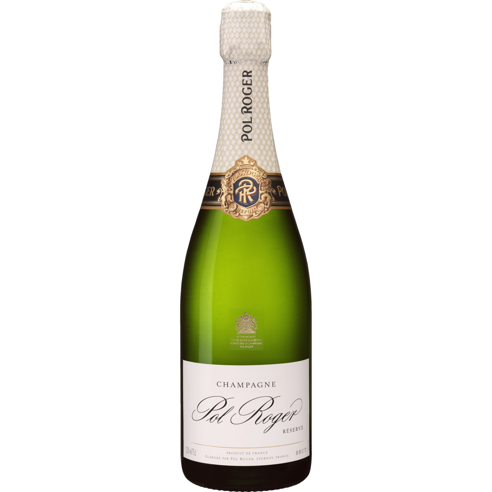 Champagne Pol Roger Réserve, Brut, Champagne AC, 0,375 L, Champagne, Schaumwein - Champagner