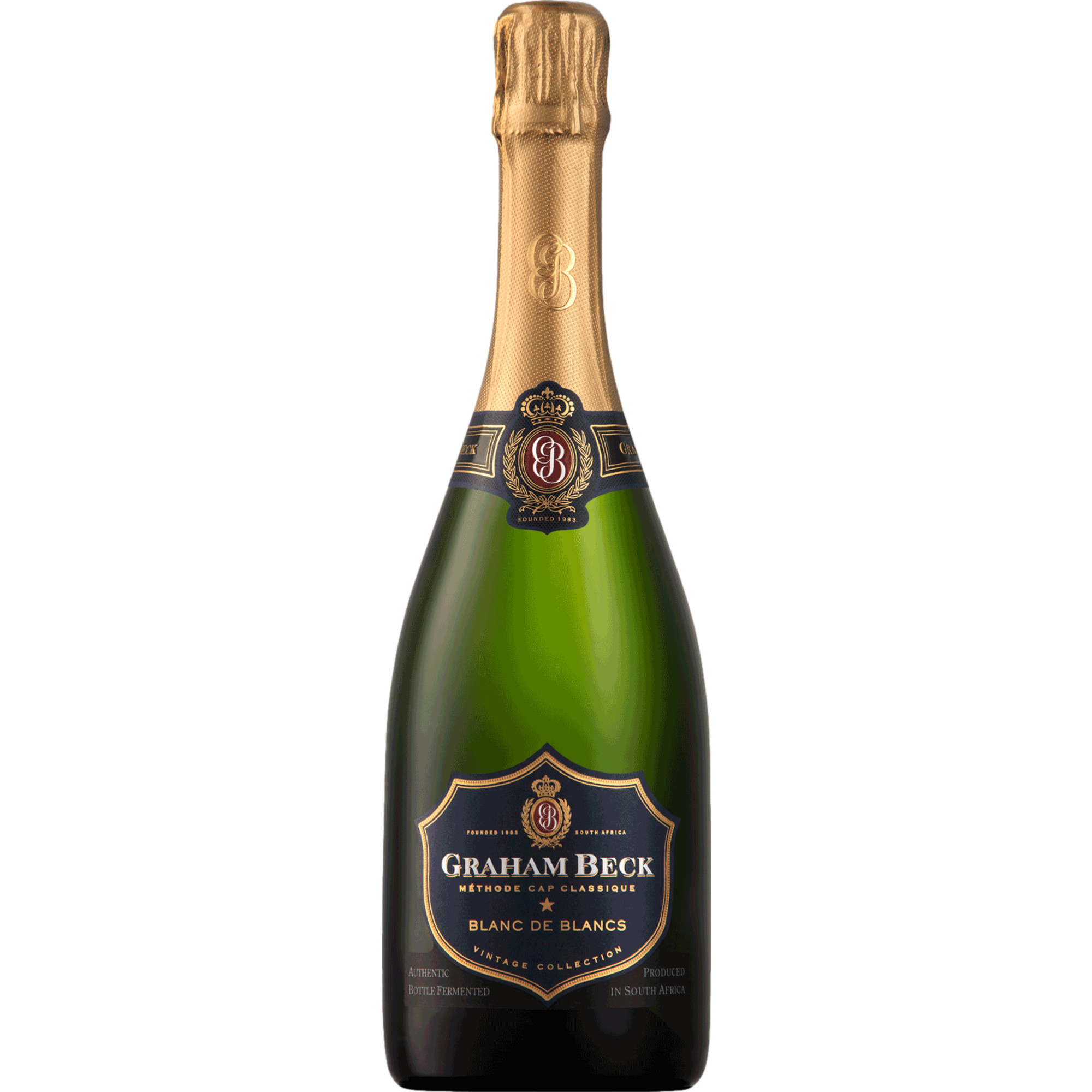 Graham Beck Cap Classique Blanc de Blancs, Brut, WO Western Cape, Western Cape, 2018, Schaumwein - Sekt & Crémant