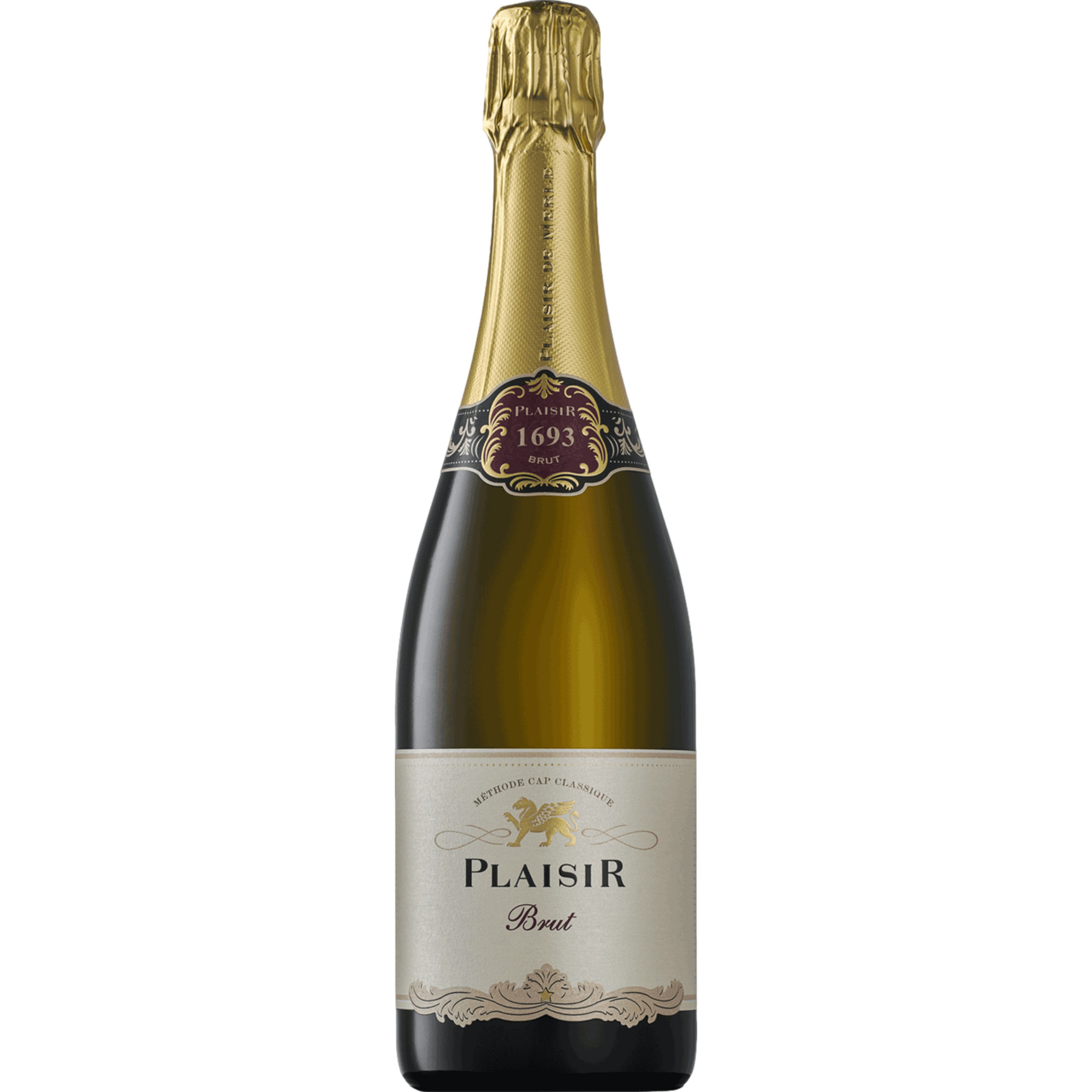 Plaisir Brut Cap Classique White, Brut, WO Western Cape, Western Cape, Schaumwein - Sekt & Crémant