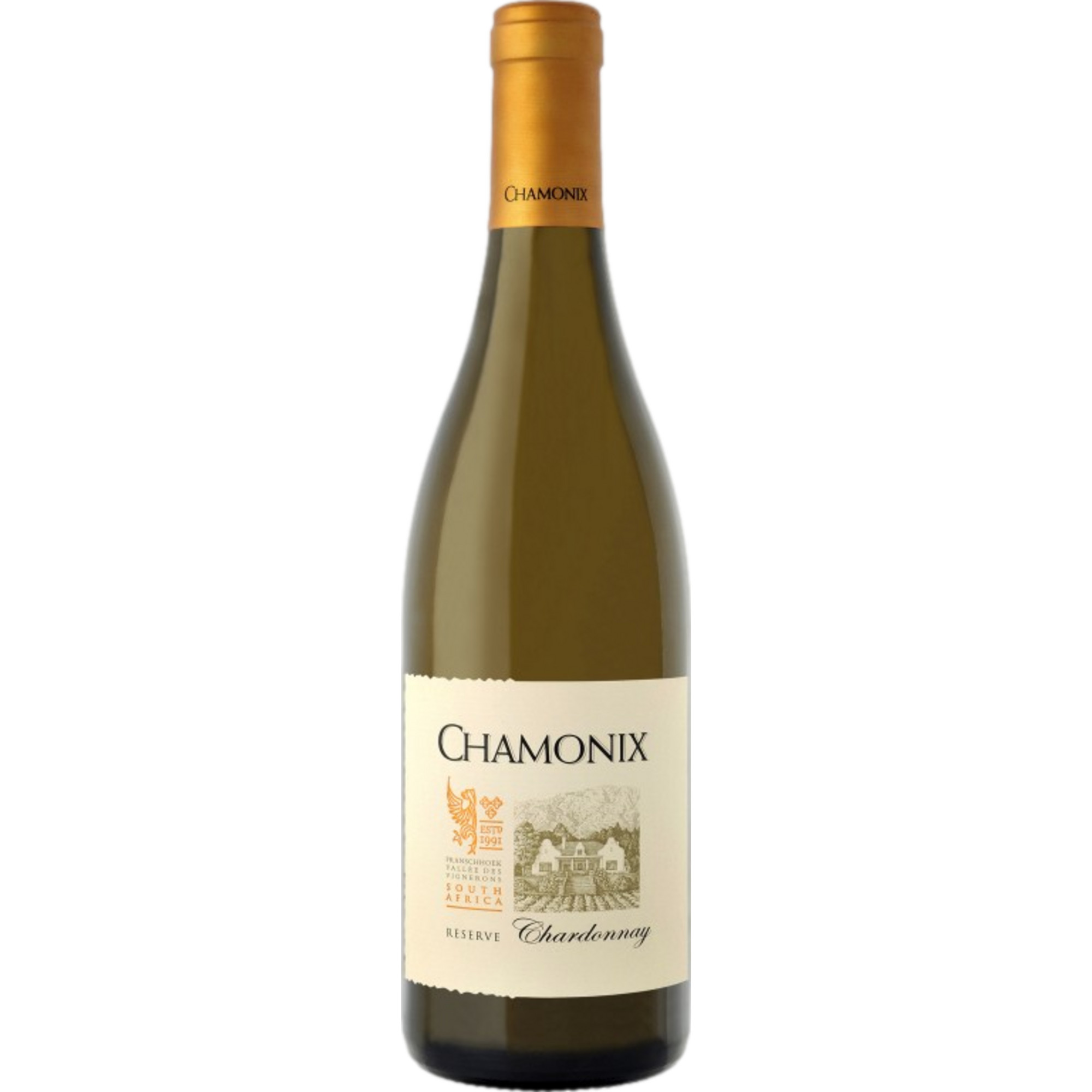 Chamonix Chardonnay Reserve, WO Franschhoek, Western Cape, 2022, Weißwein - Weißwein